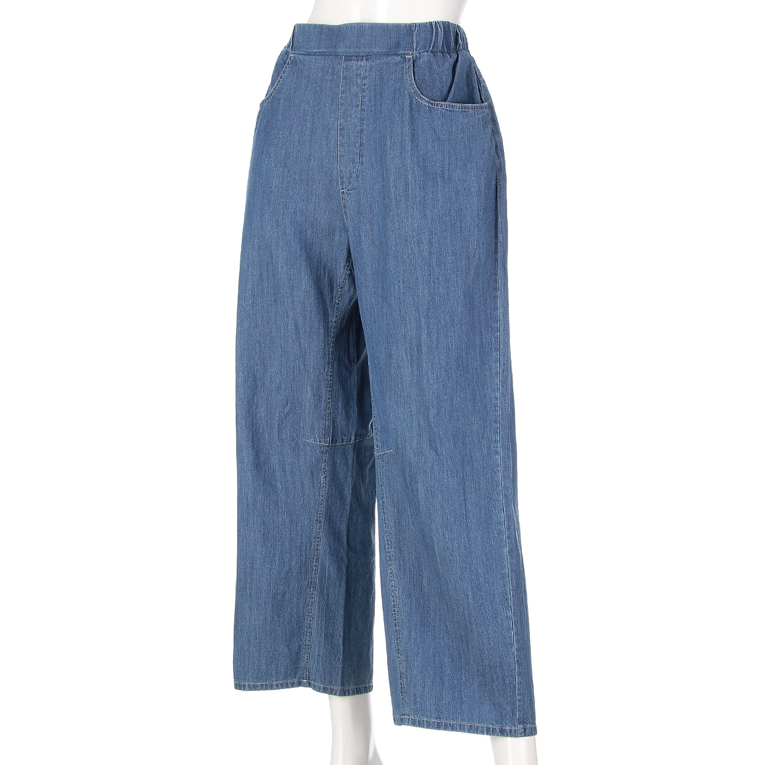 リヨセルデニムバレルパンツ - 画像4