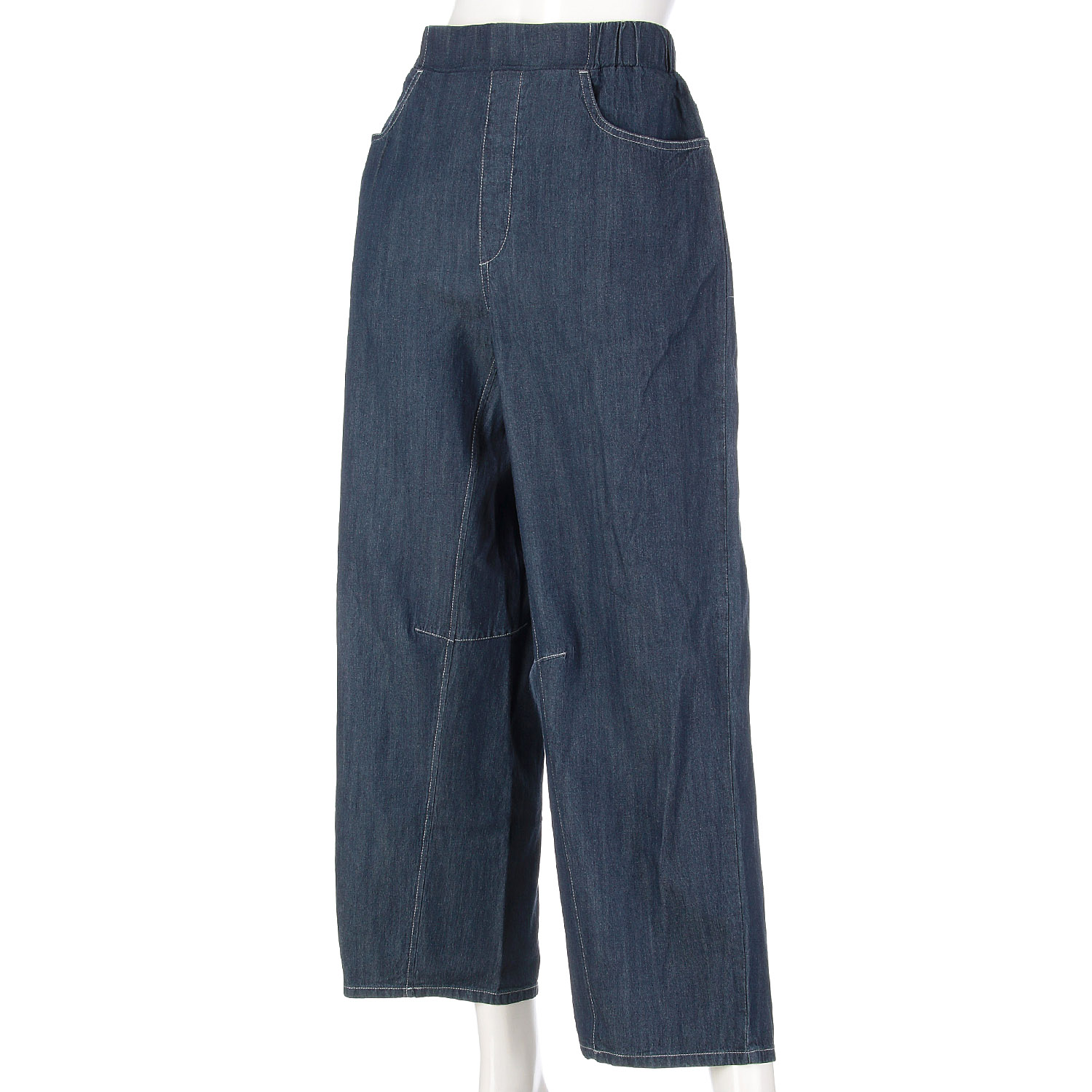 リヨセルデニムバレルパンツ - 画像5