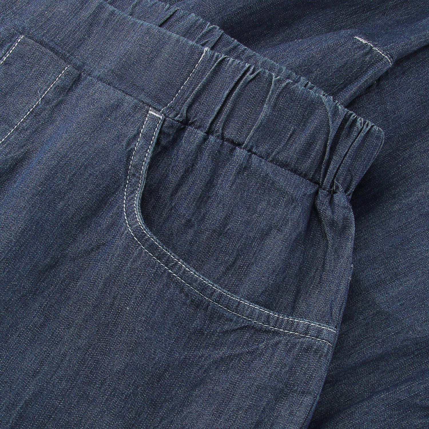 リヨセルデニムバレルパンツ - 画像7