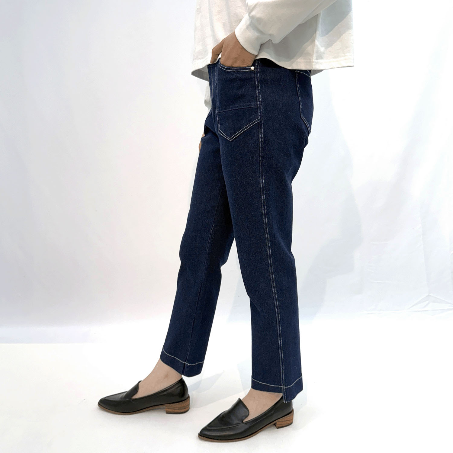 セオスリー ウエストボーダーデニム - 画像4