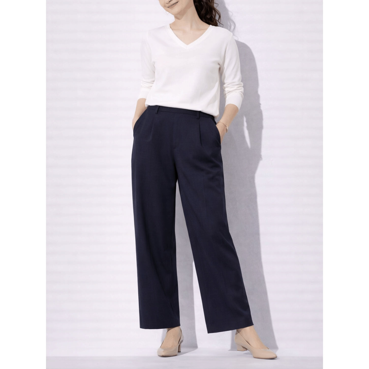 【InstaLive】aiai 麻涼みストレッチ ラクキレイワイドパンツ - 画像11