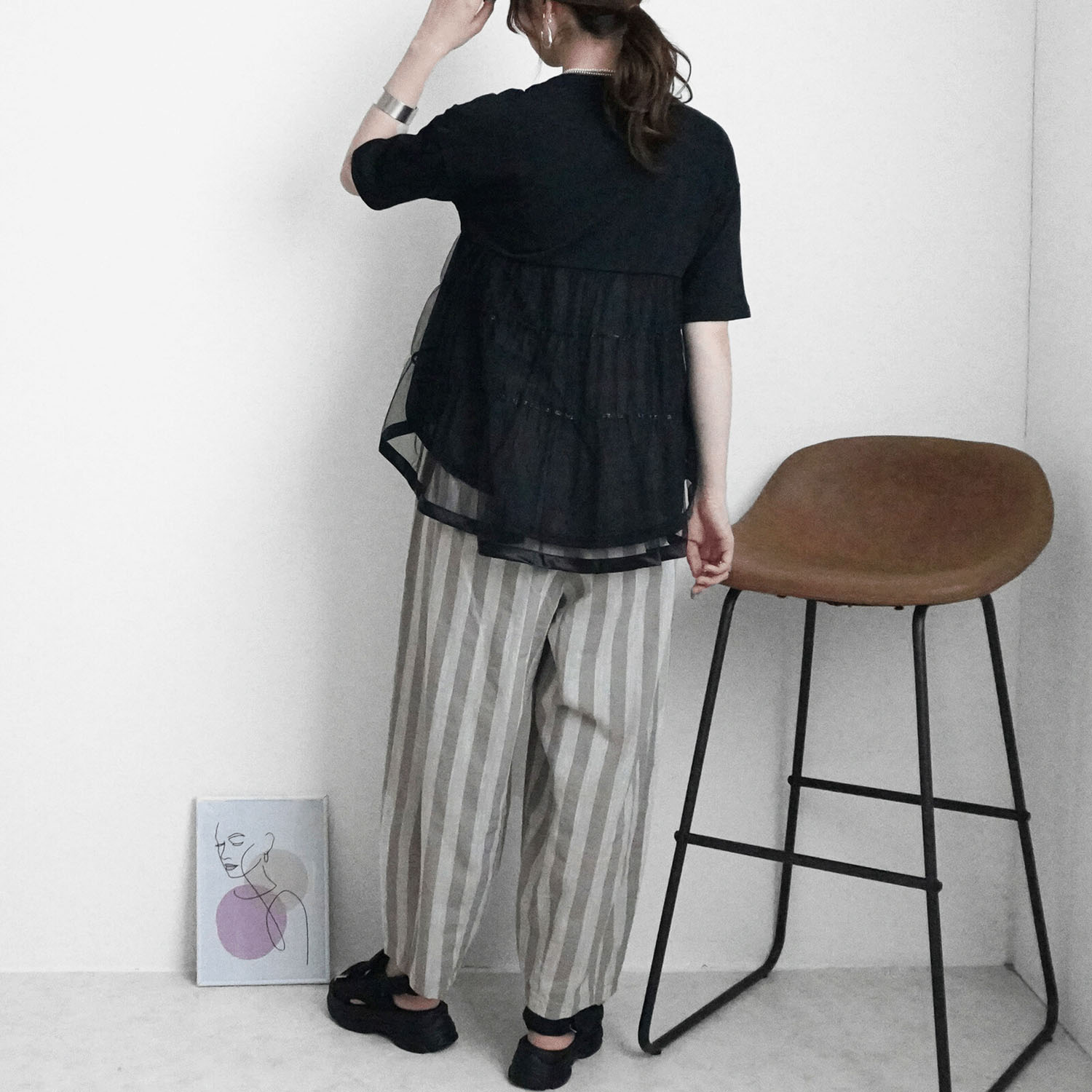 nod 綿麻サーカスパンツ - 画像10