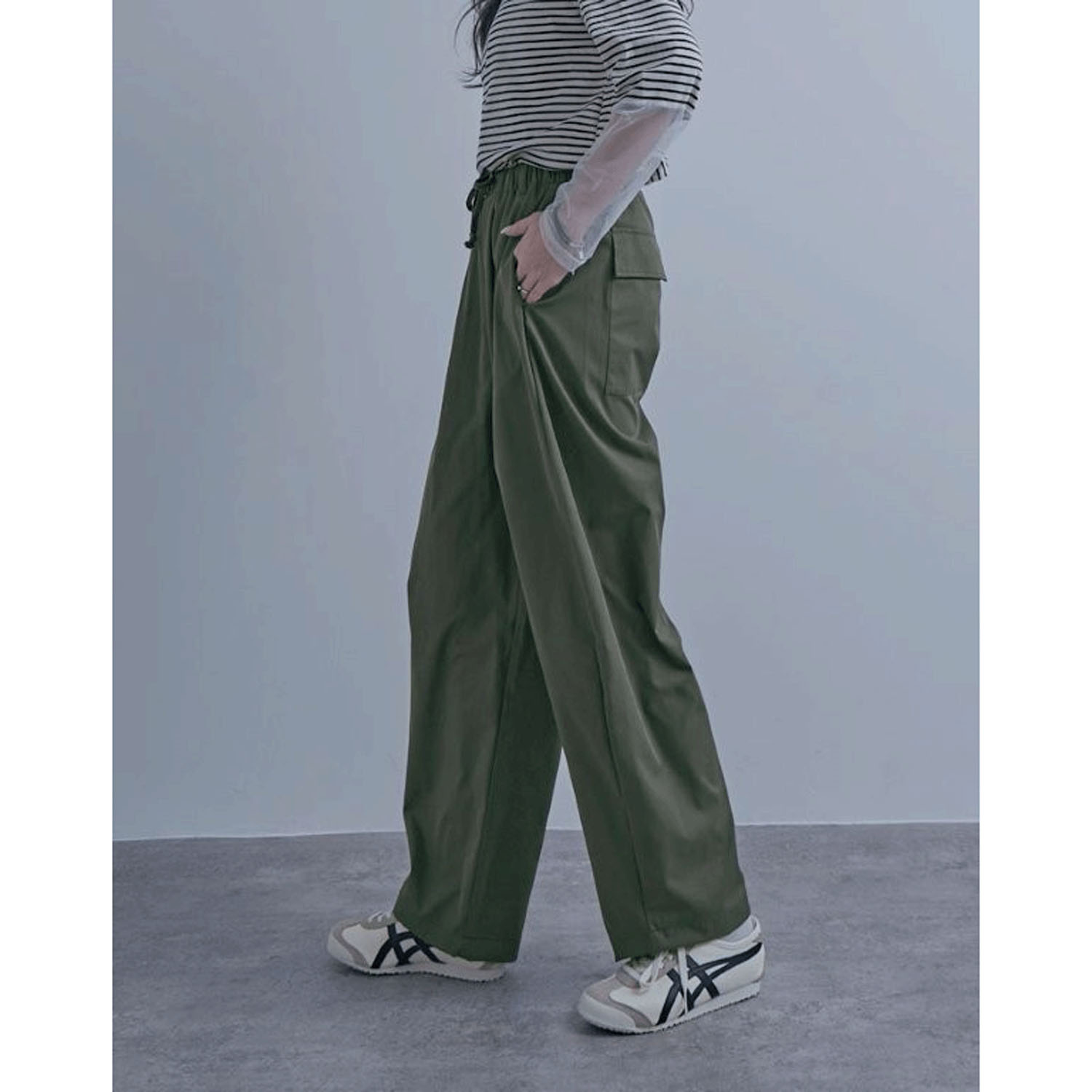 【ETONET限定 お取り寄せ】マシュマロツイルパンツ - 画像21