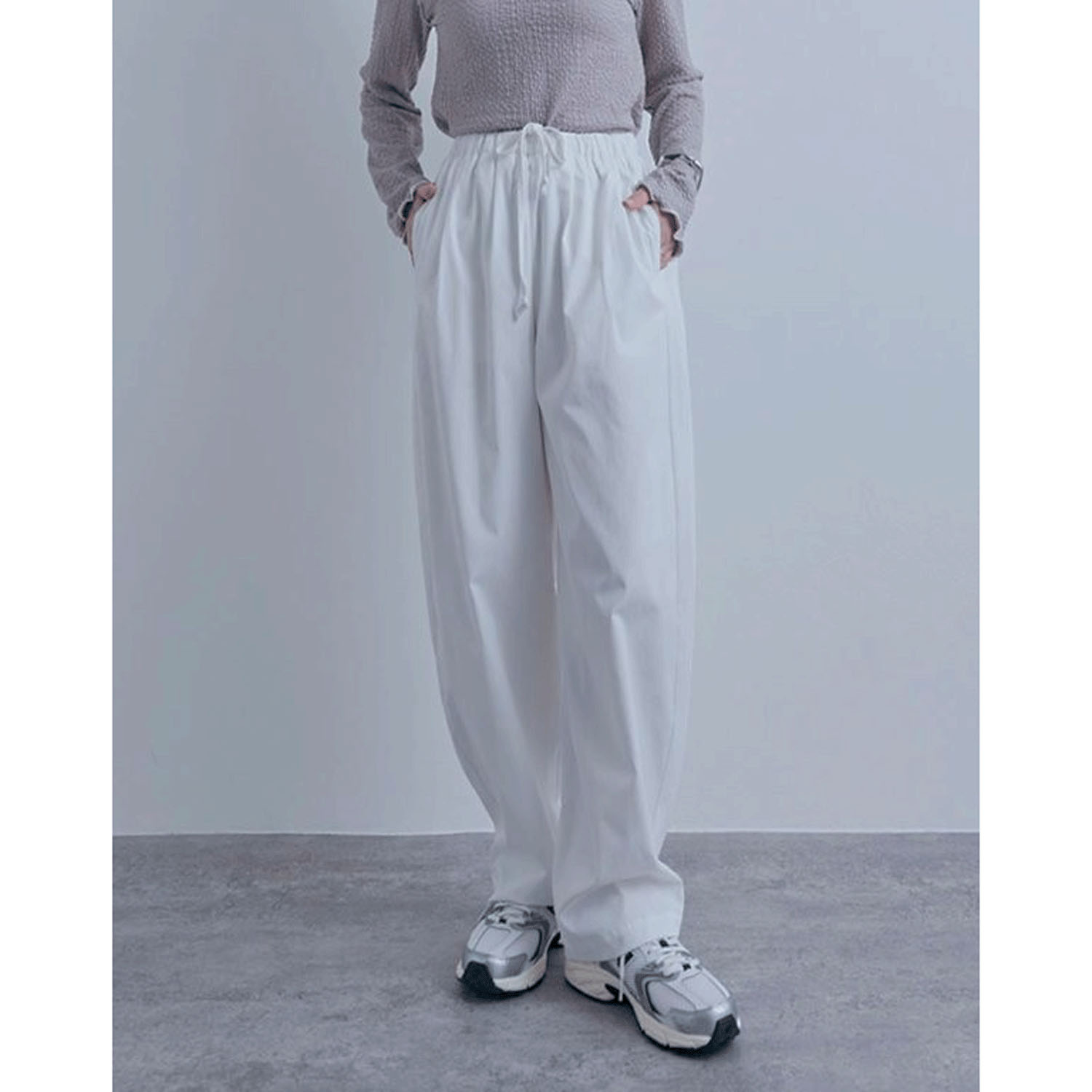 【ETONET限定 お取り寄せ】マシュマロツイルパンツ