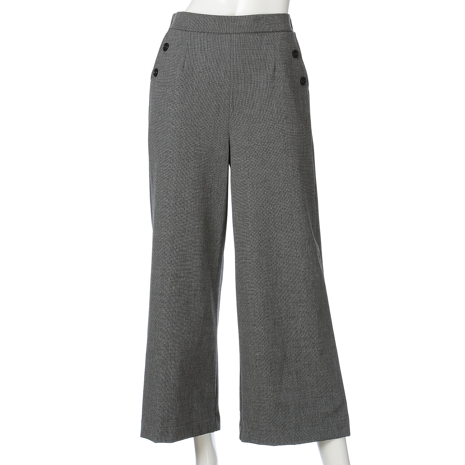 尾州ラベルワイドパンツ - 画像3