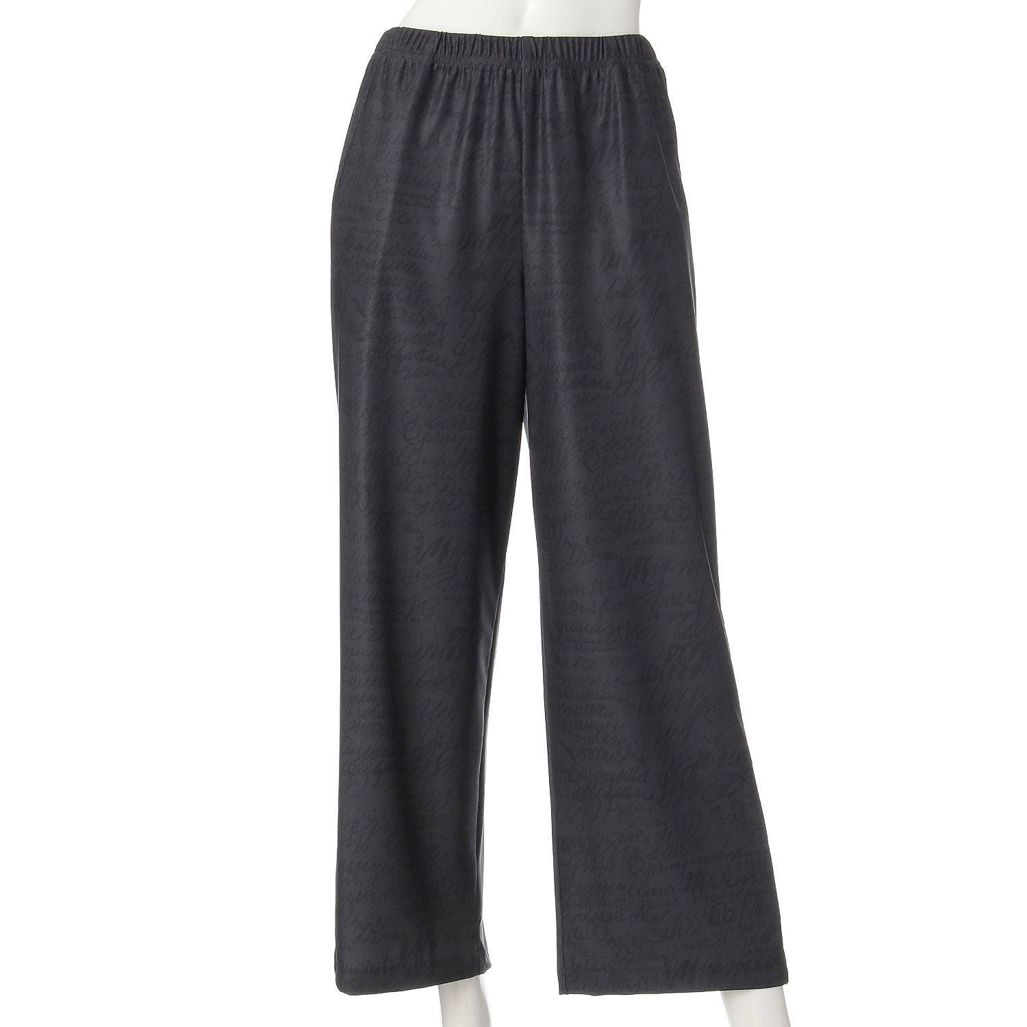 Reginetta 英字プリントワイドストレート - 画像5