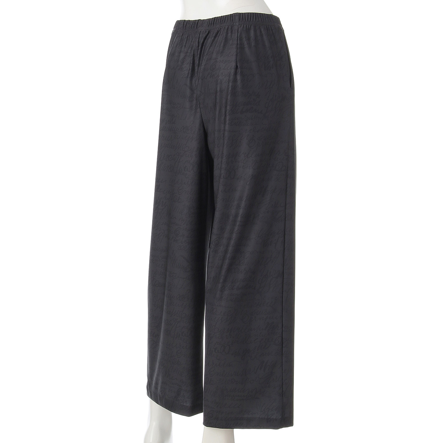 Reginetta 英字プリントワイドストレート - 画像6