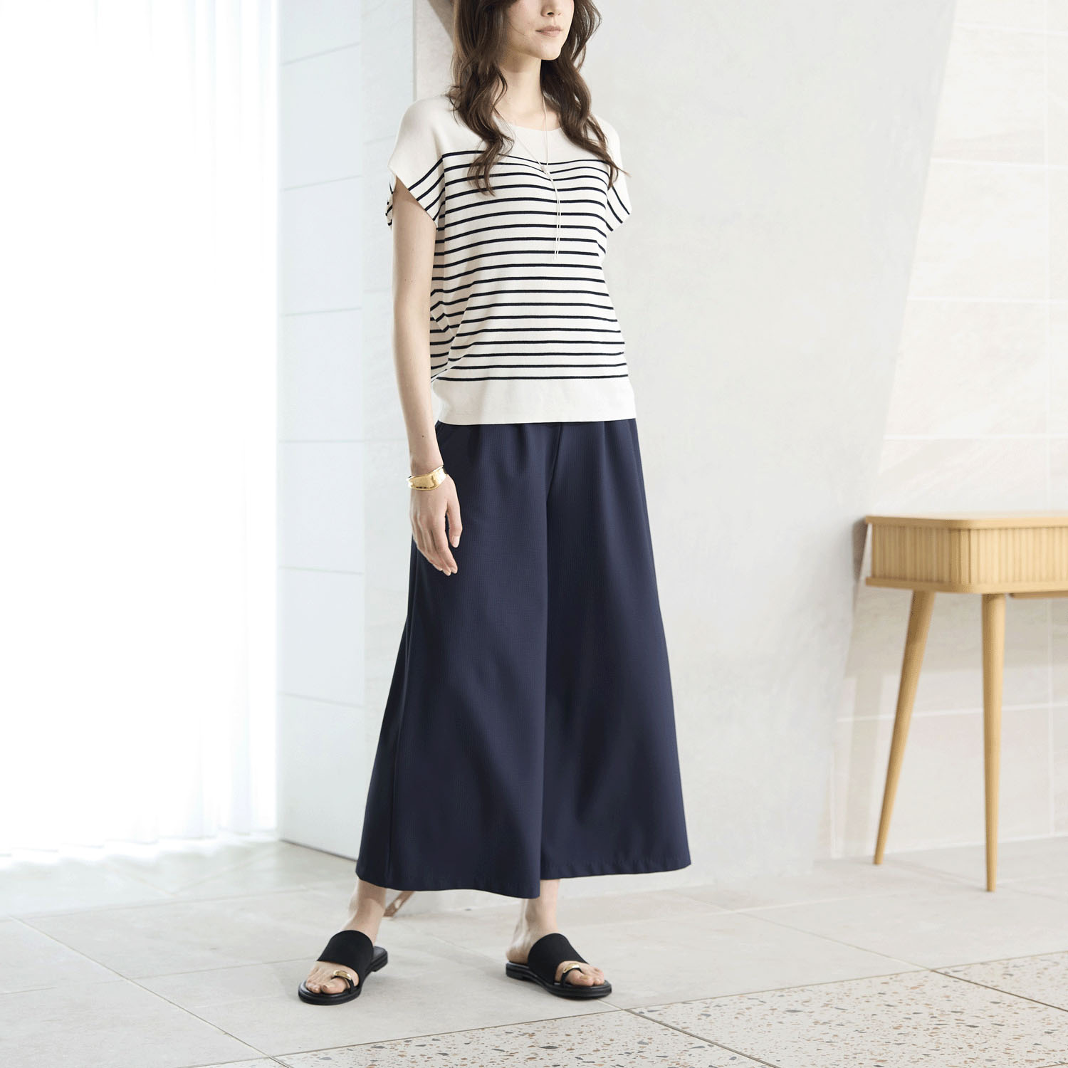 Reginetta メッシュサッカー・タックワイド - 画像5