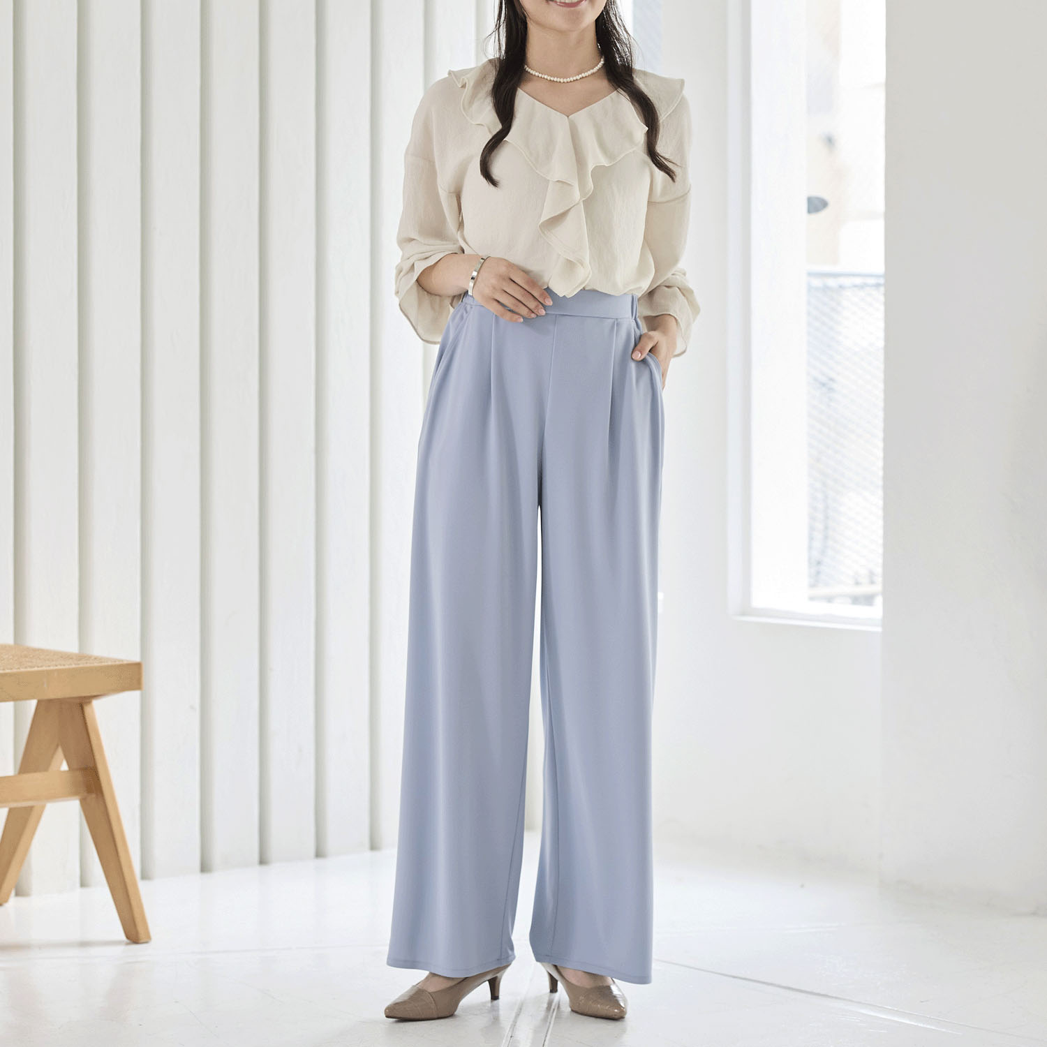 Reginetta ライトスムース・タックワイド - 画像5