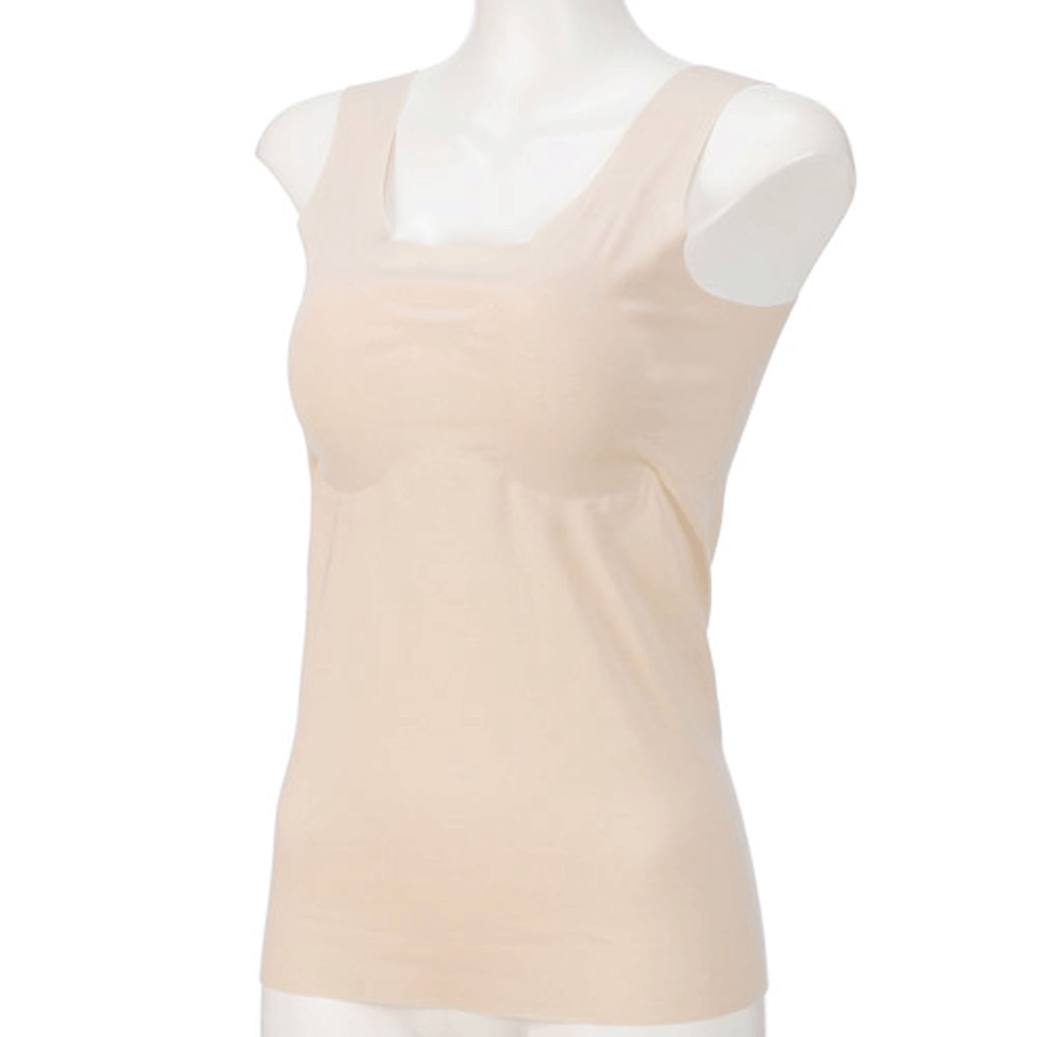 KIREILABO Fitte フィッテ 完全無縫製 パット付タンクトップ - 画像3