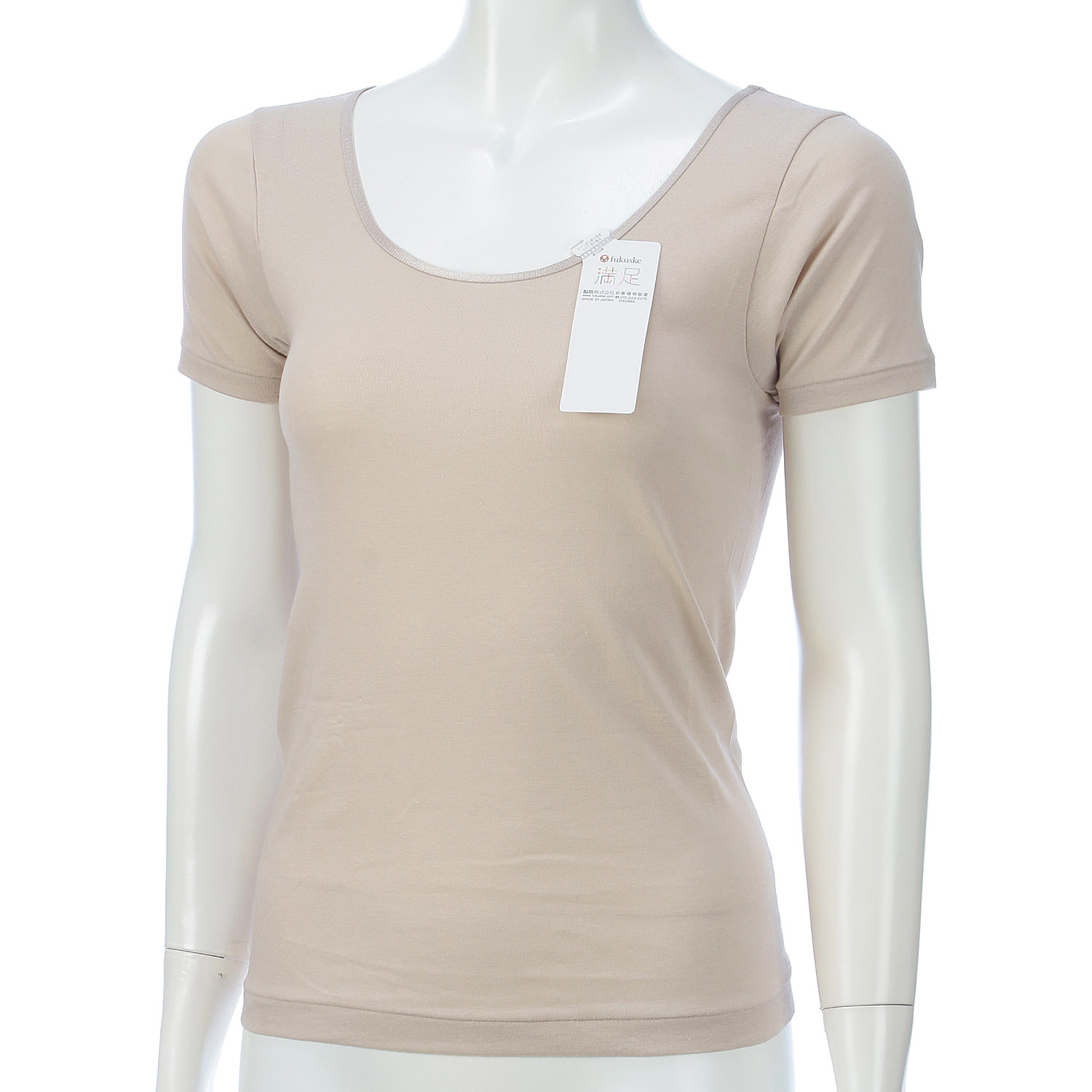 満足ピマ綿3分袖 - 画像2