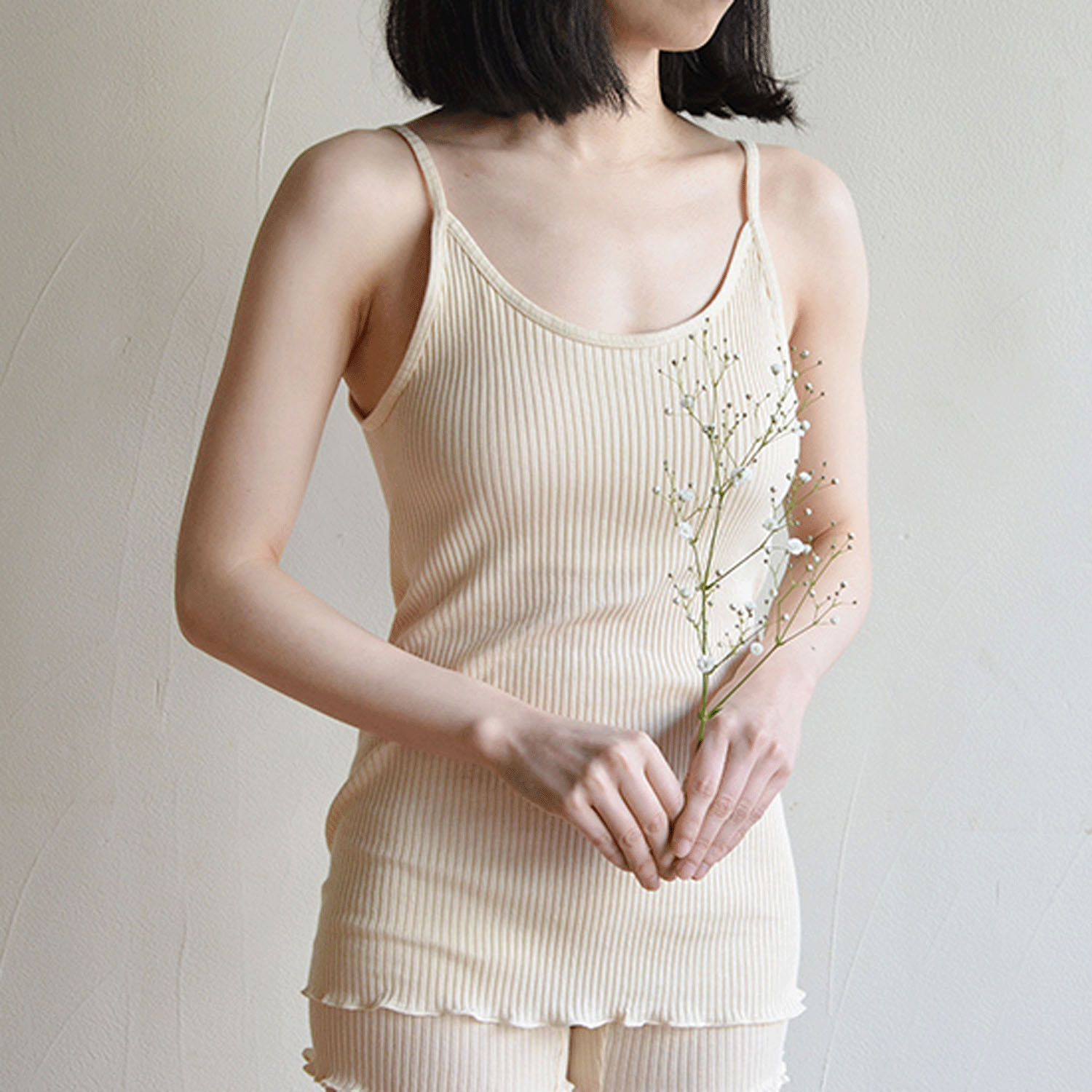 天衣無縫 リブカップ付きキャミソール - 画像5