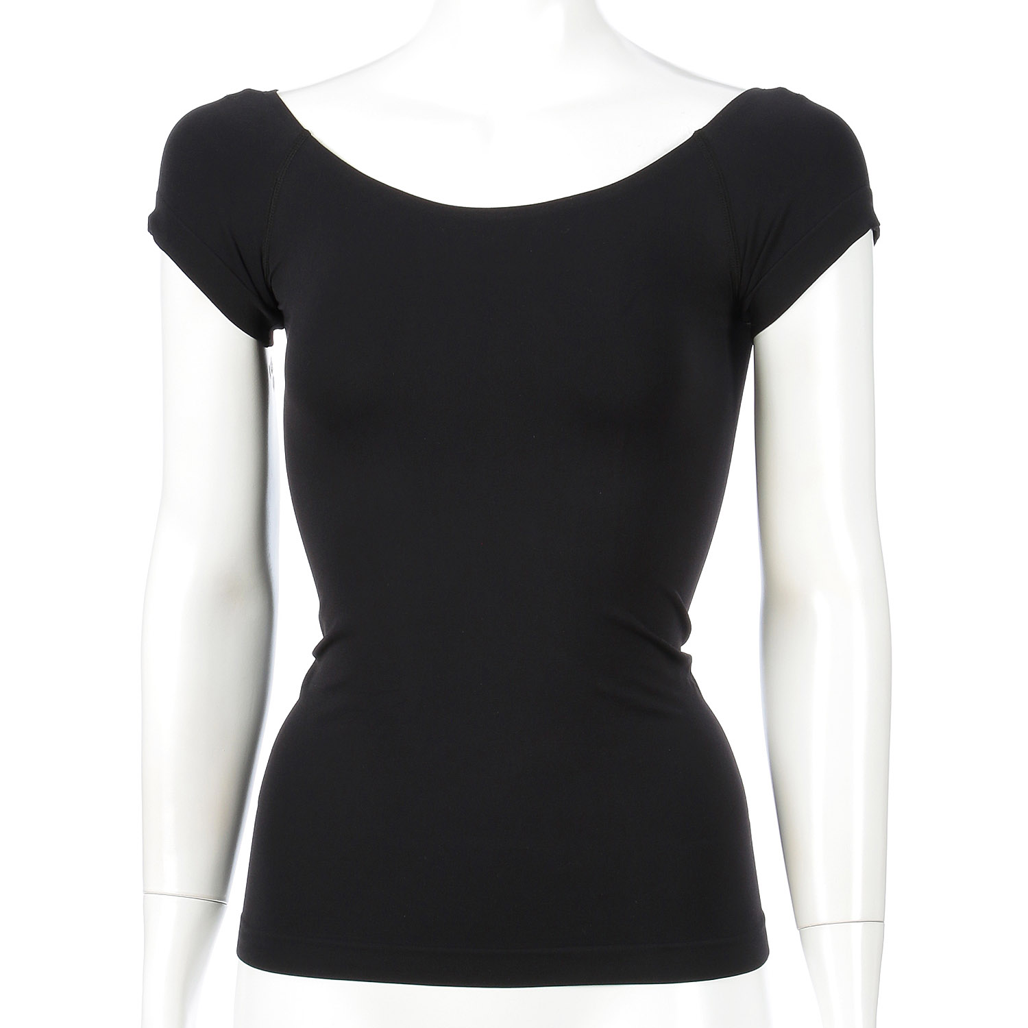 ATSUGI アスティーグ 【暖】 深Uネック2分袖 - 画像6