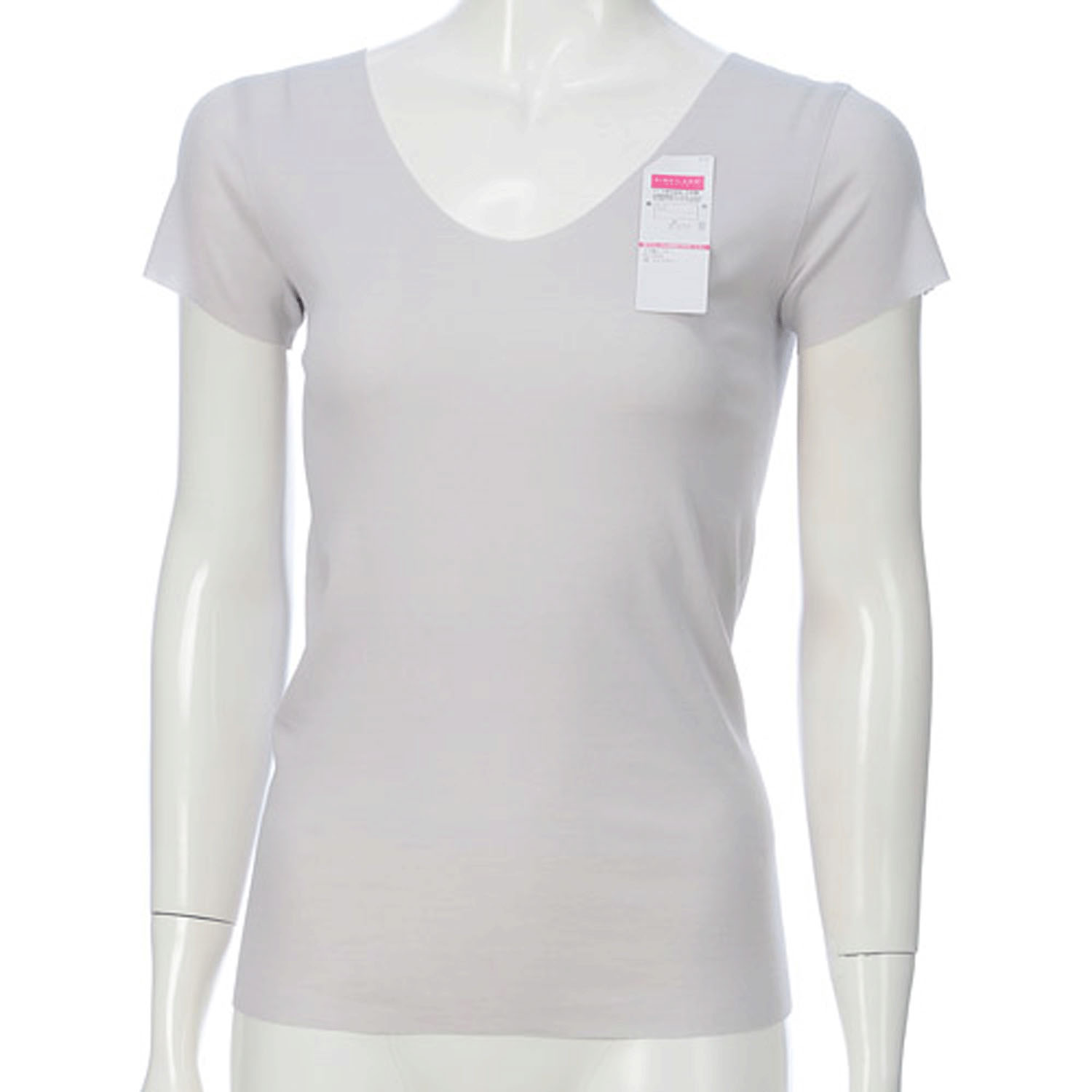 GUNZE キレイラボ 強撚綿 2分袖インナー - 画像3