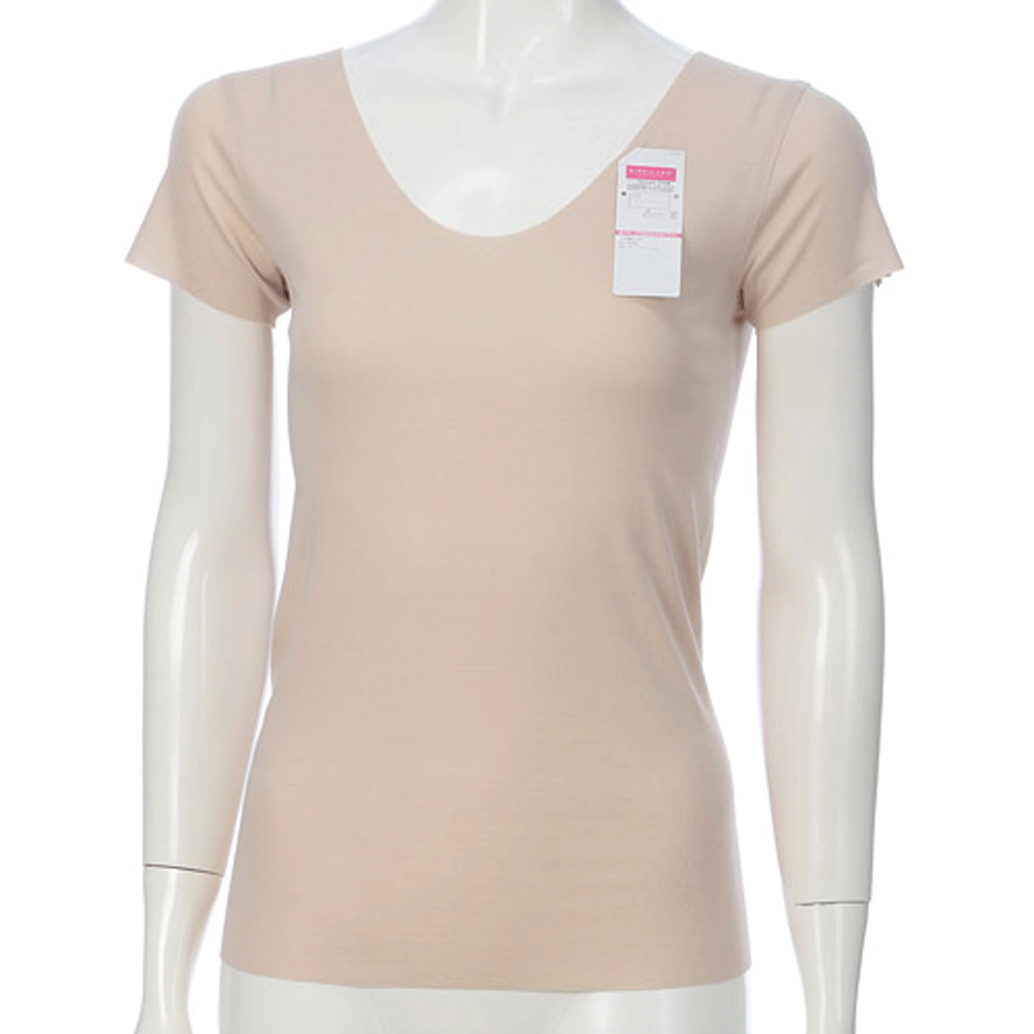 GUNZE キレイラボ 強撚綿 2分袖インナー - 画像6