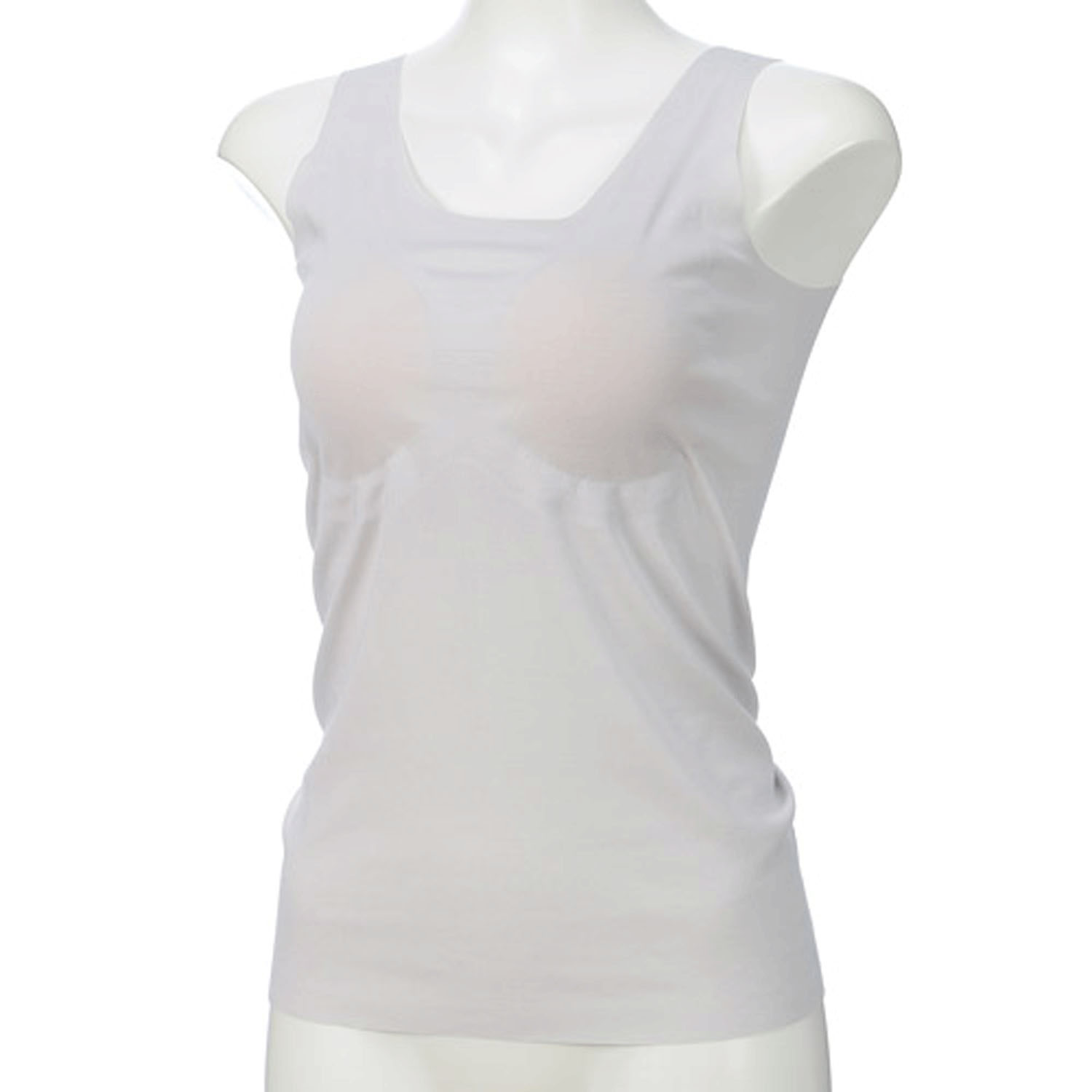 GUNZE キレイラボ 強撚綿 パット付タンクトップ - 画像5