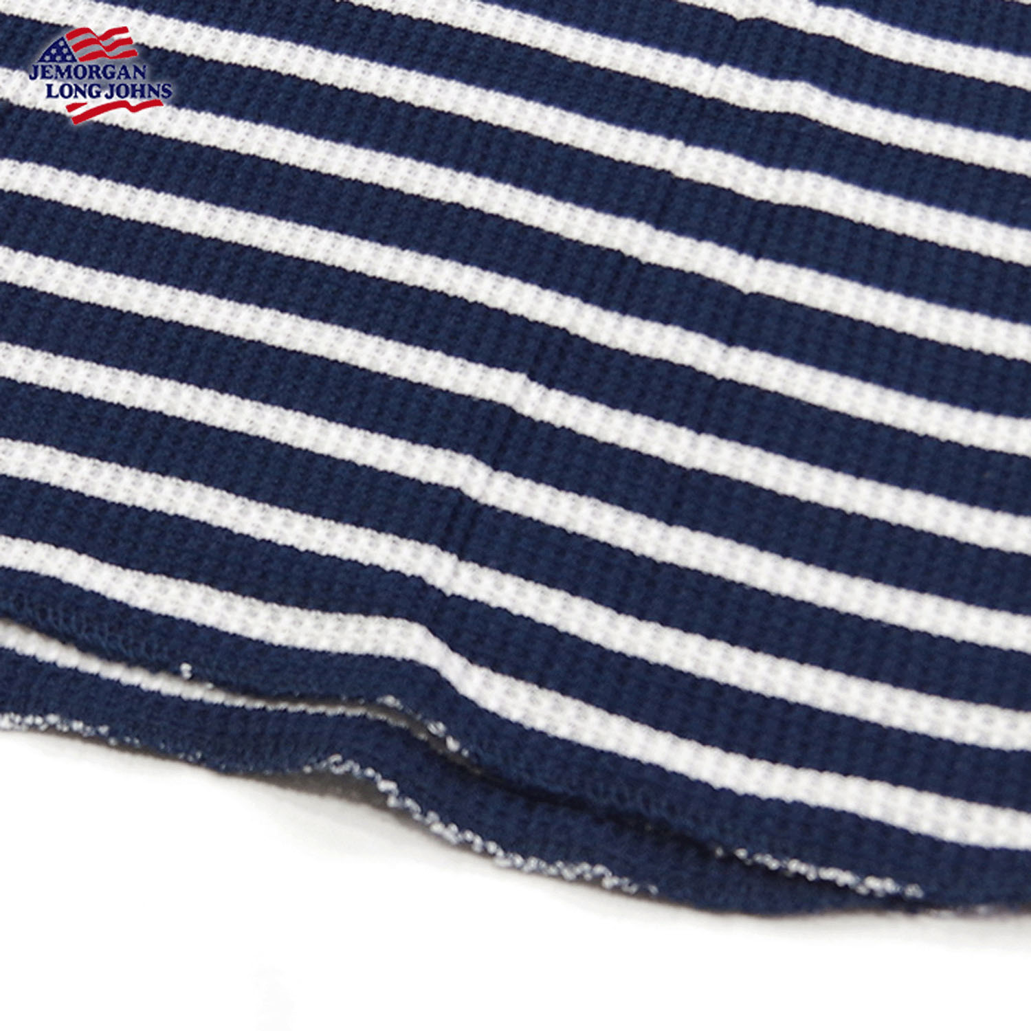 【JEMORGAN LONG JOHNS】 ボーダー ワッフルラグランTパック - 画像16