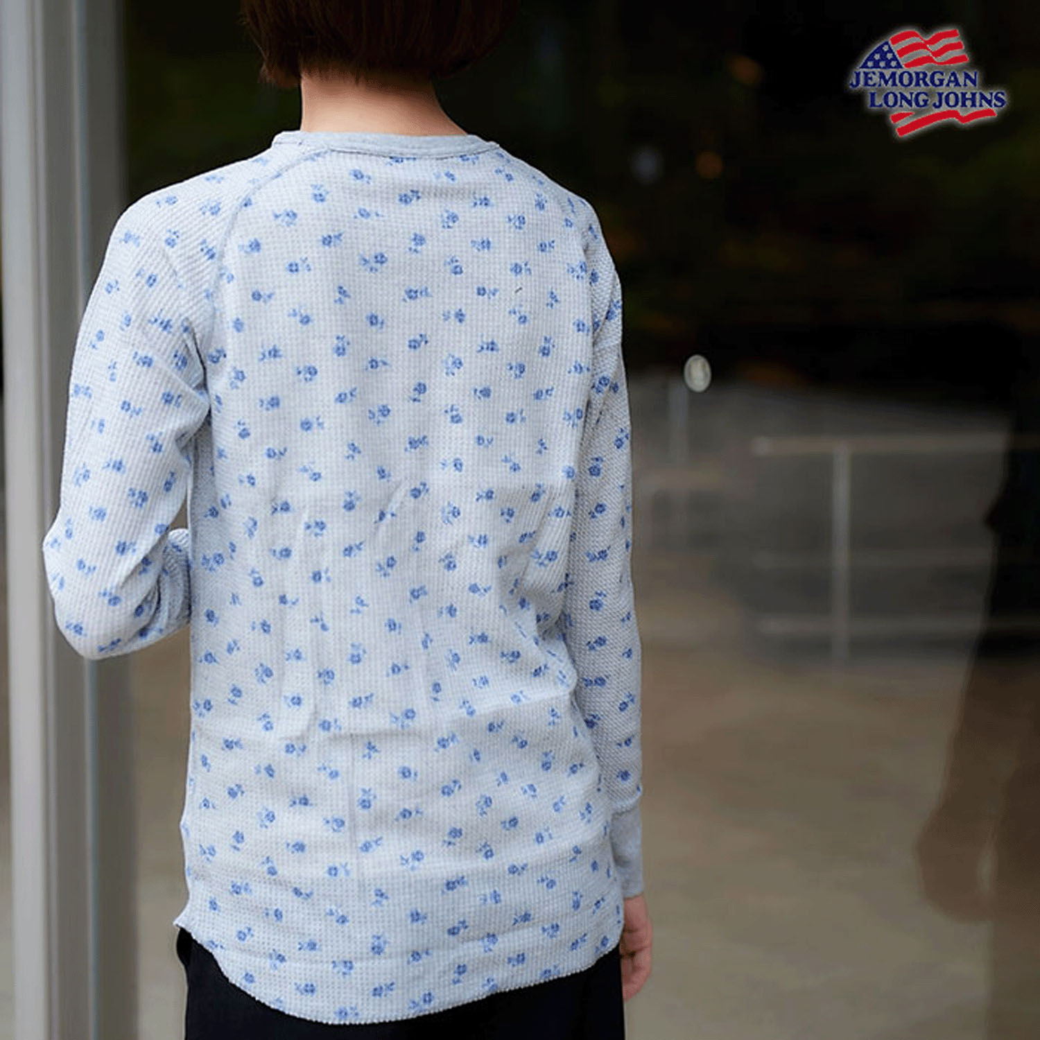 【JEMORGAN LONG JOHNS】 ワッフルラグランロンTパック - 画像2