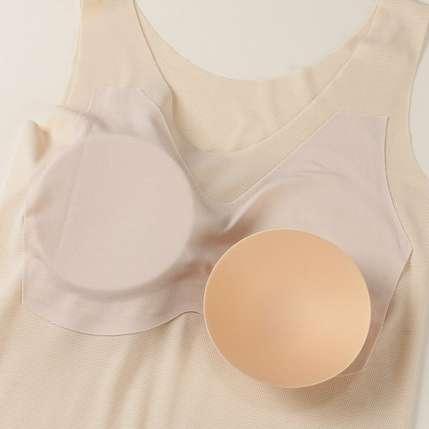 完全無縫製COOL さわやかメッシュラン型インナーパッド付 - 画像3