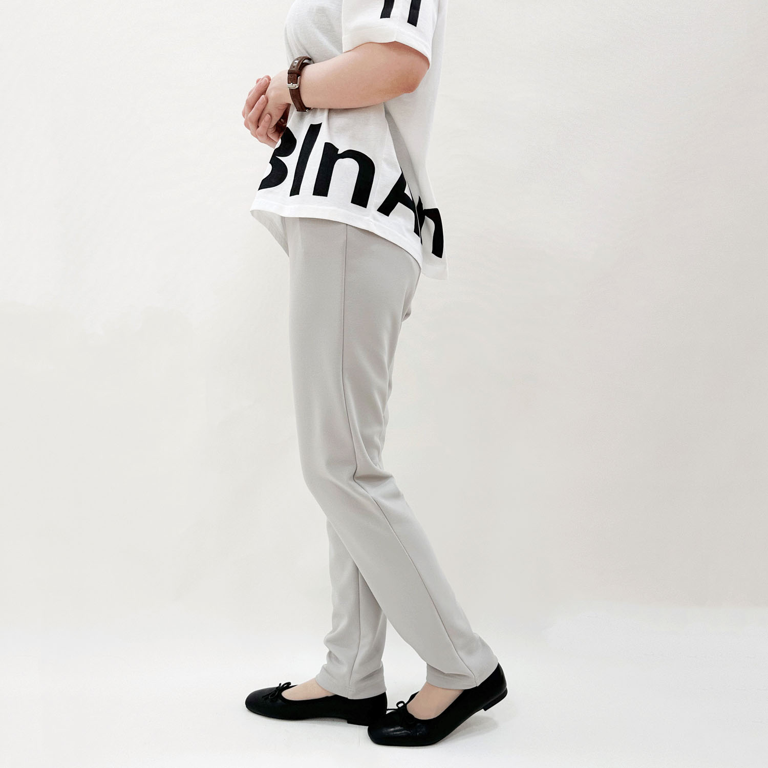 ピタッツ通年素材（インレック） スリム股下71cm丈 - 画像4