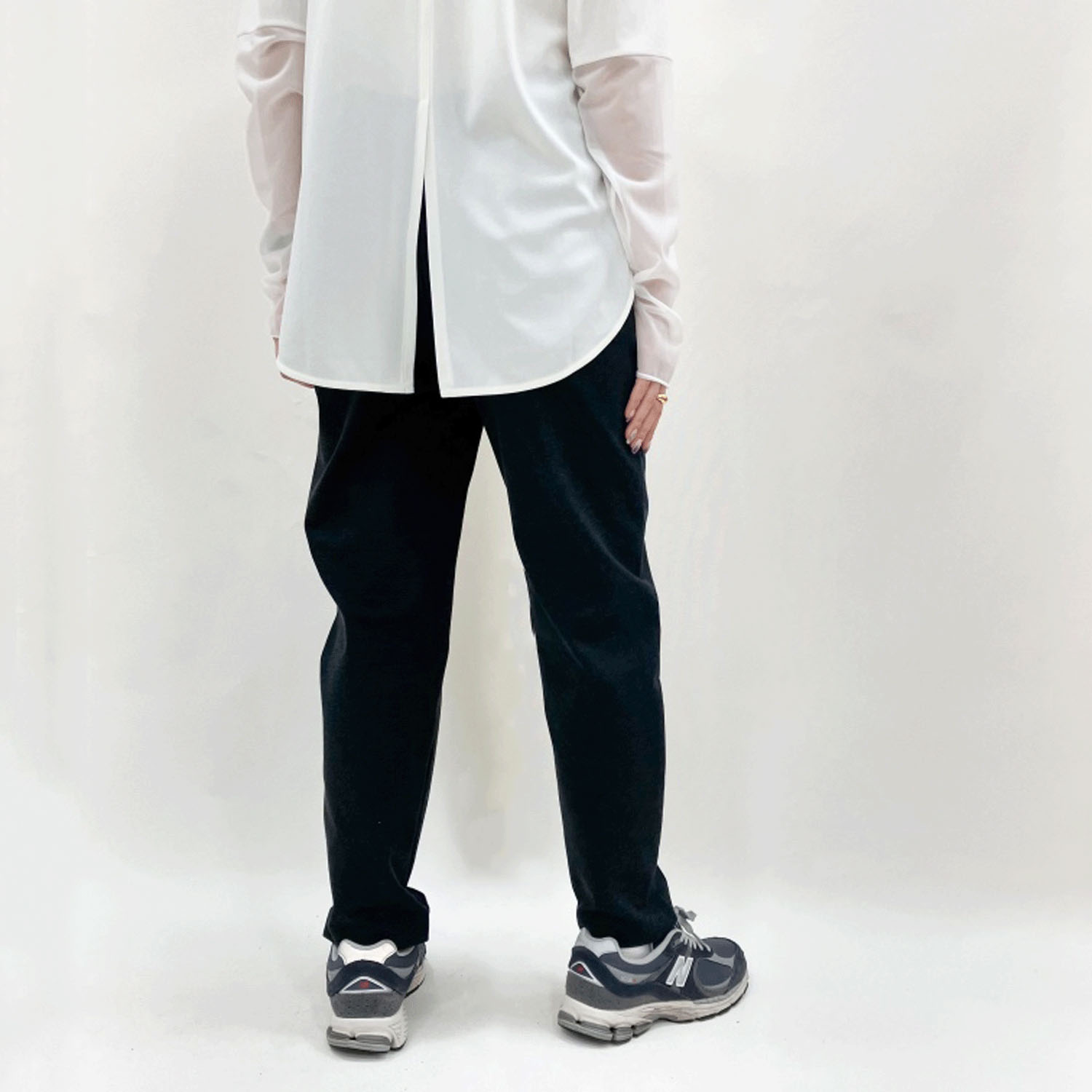 ピタッツ ネオウォームバイカラーテーパードパンツ - 画像12