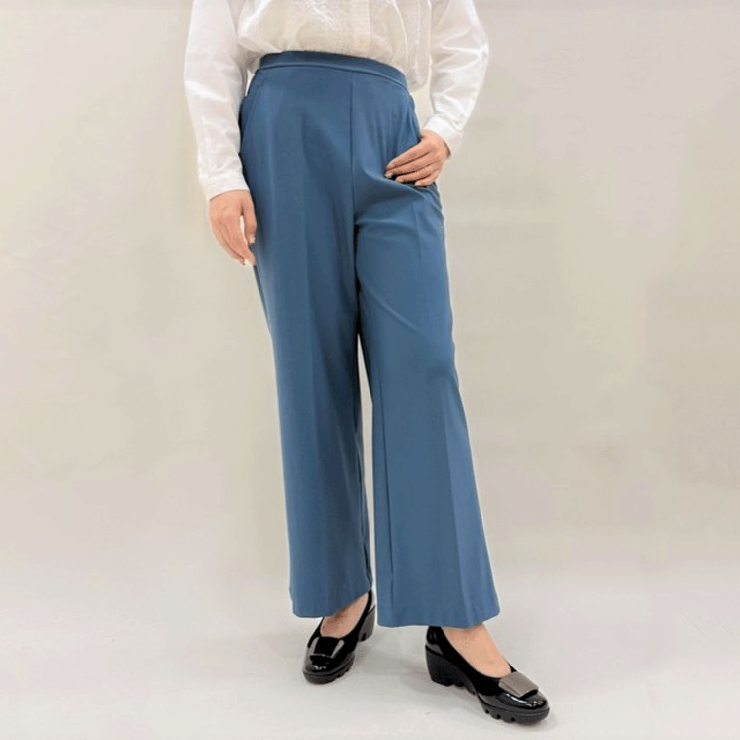 ピタッツ クールセンサー撥水ワイドパンツ - 画像6