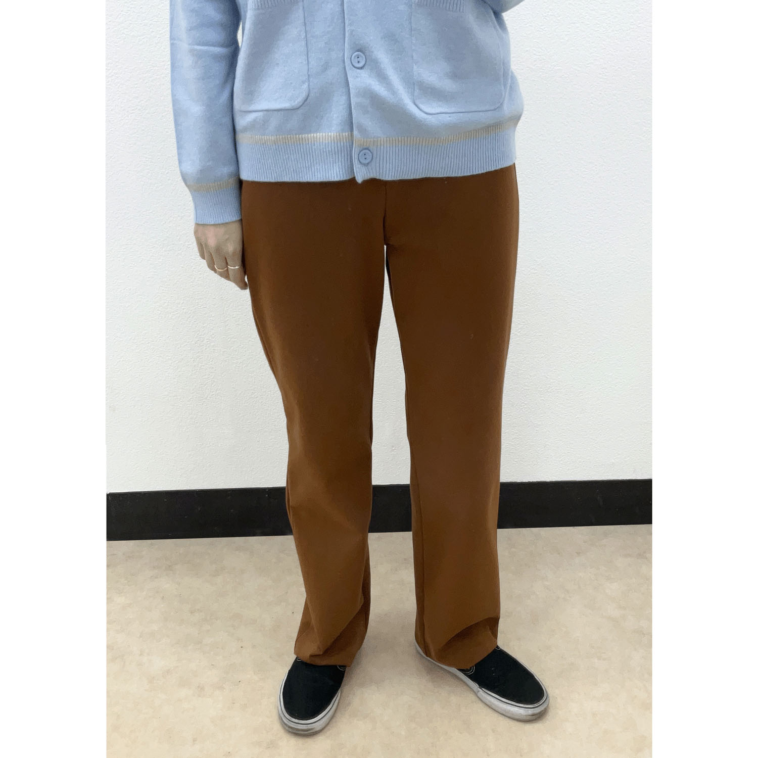 ピタッツ 秋冬素材 ストレートパンツ - 画像9