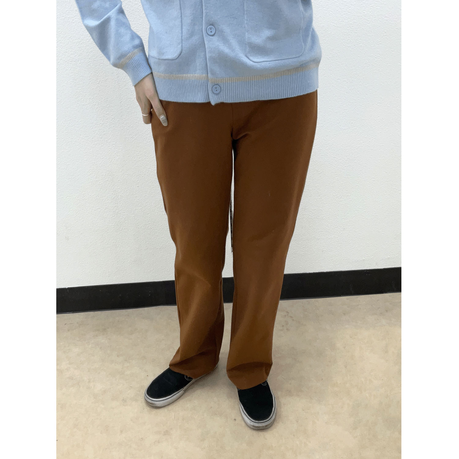 ピタッツ 秋冬素材 ストレートパンツ - 画像10