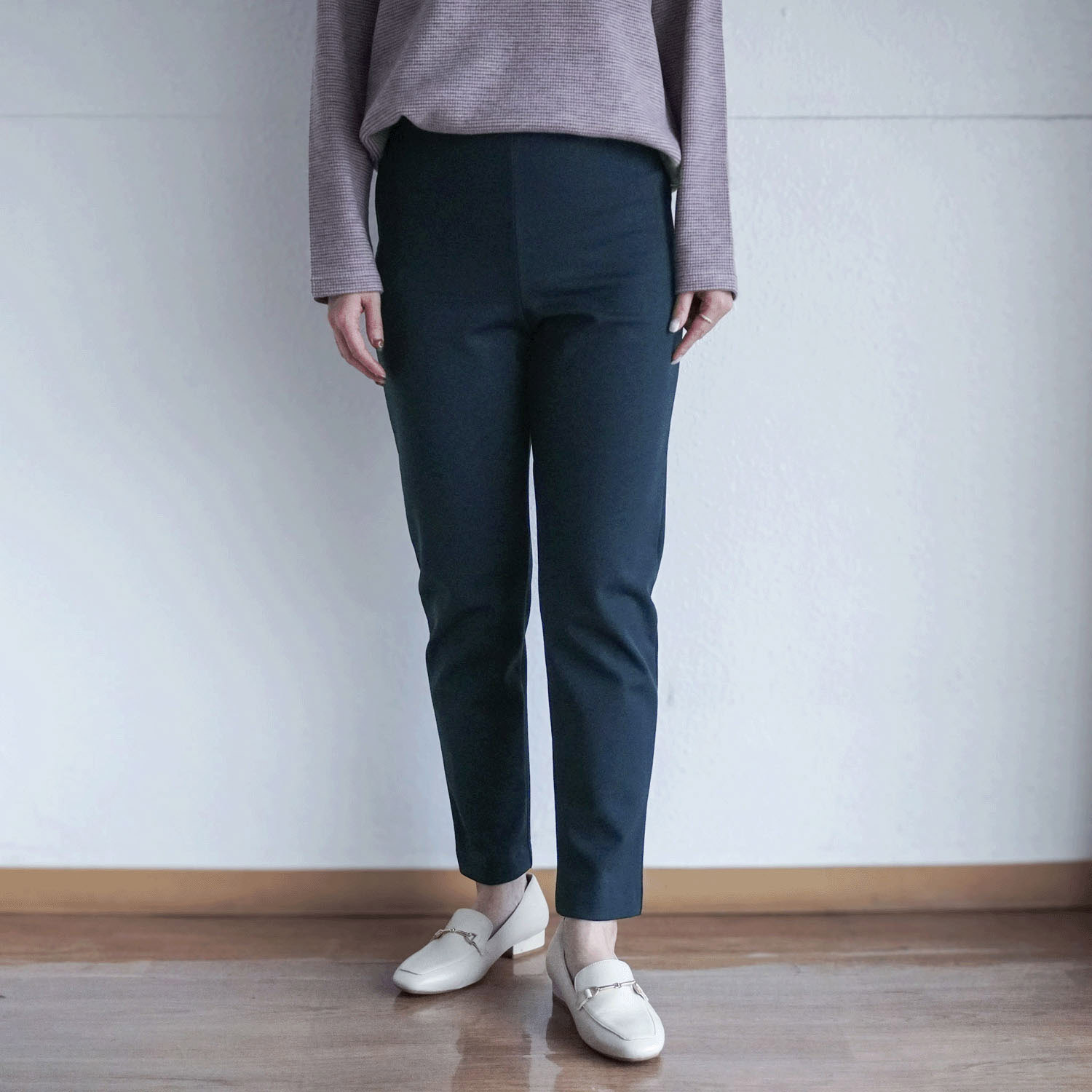 ピタッツ裏起毛 裾スリム 股下64cm丈 - 画像14