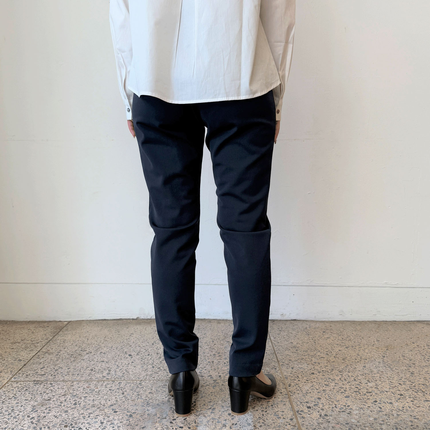 ピタッツ裏起毛 裾スリム 股下71cm丈 - 画像4