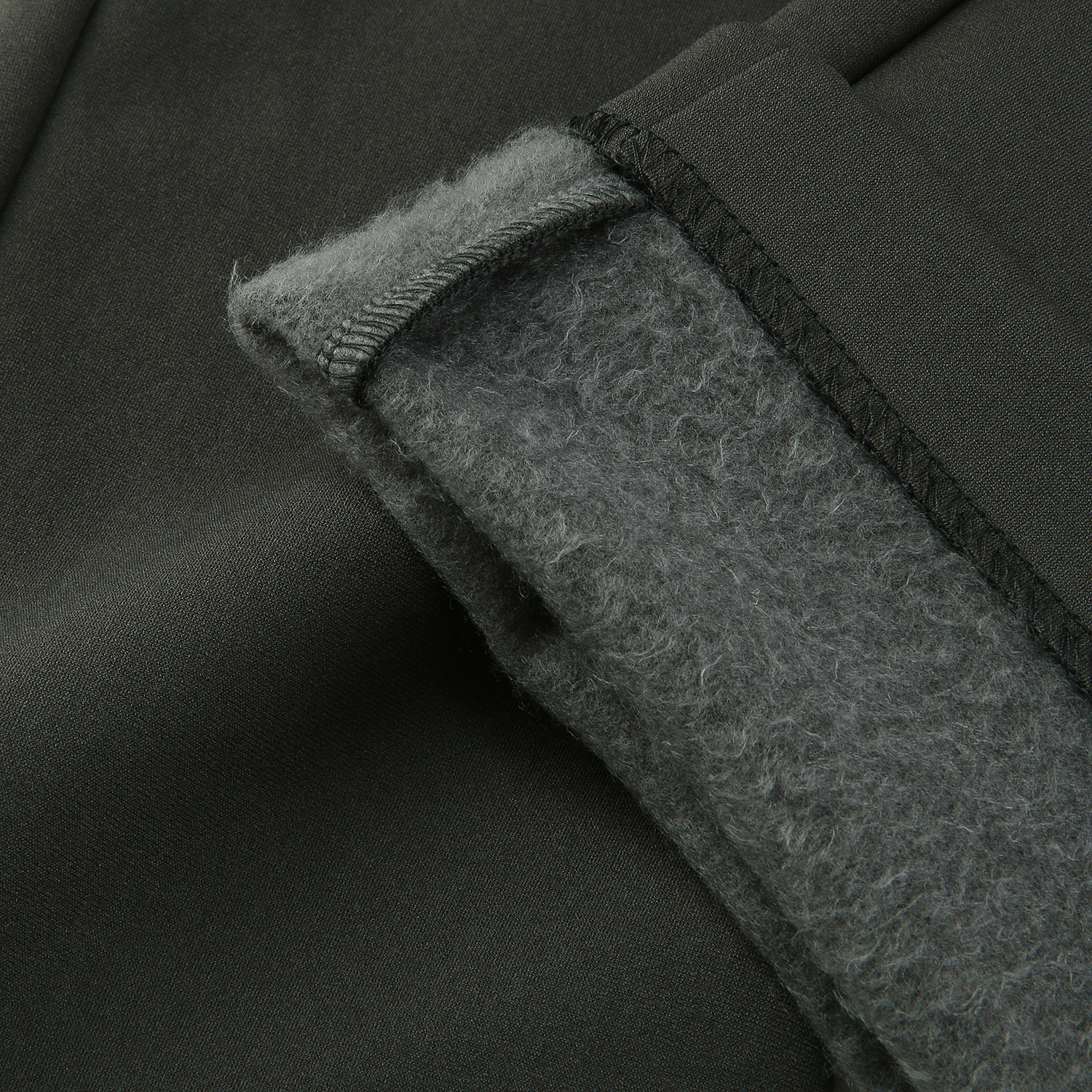 ピタッツ裏起毛 裾スリム 股下71cm丈 - 画像8