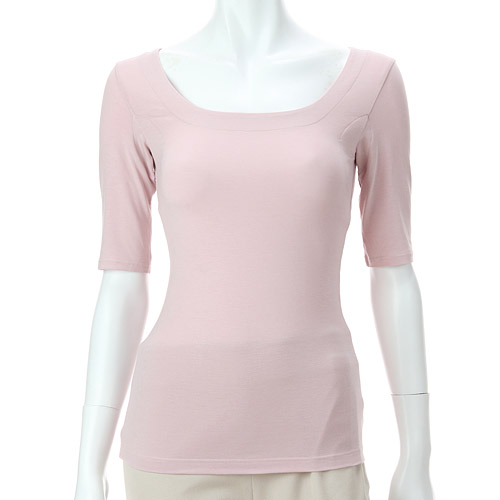 とろ～り極上インナー 汗取り付5分袖 M／L ジョワイユ - 画像6