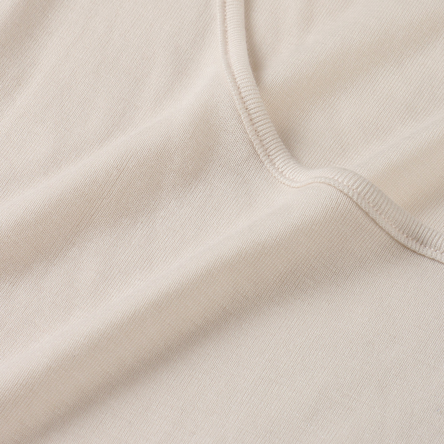 テンセル×コットン 8分袖インナー ML - 画像5