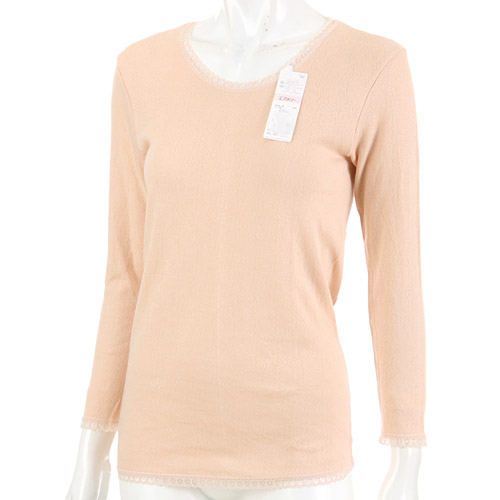 エアメリー 裏起毛8分袖インナー LL