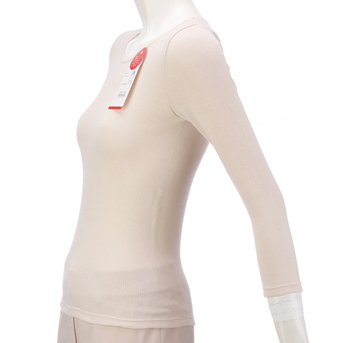 綿エイトロック8分袖 M／L - 画像2