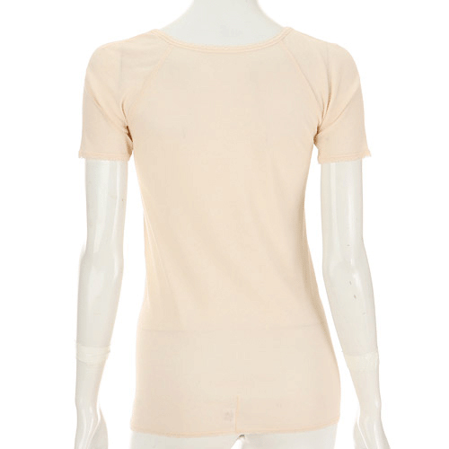 【26SS予約受付】アサメリー 細巾エステル 3分袖 インナー - 画像3