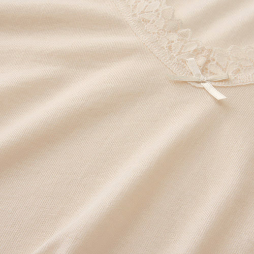 【26SS予約受付】アサメリー 細巾エステル 3分袖 インナー - 画像5