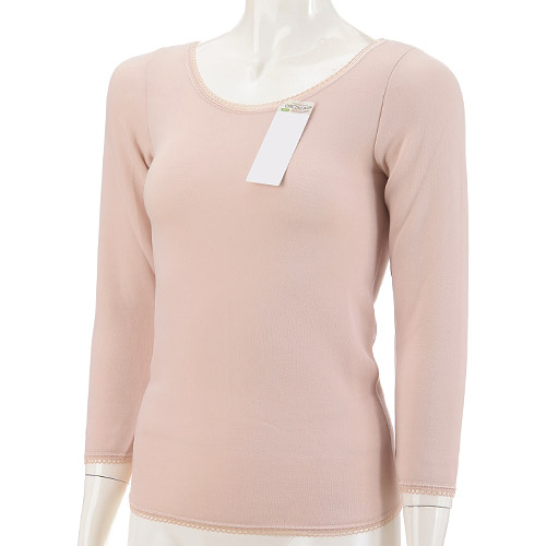 【25AW】裏起毛 8分袖インナー（長袖シャツ） - 画像2