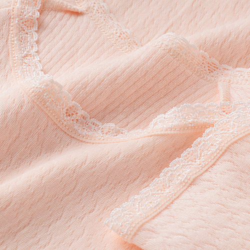 風のシンフォニー ウェーブキルト8分袖インナー M／L - 画像3