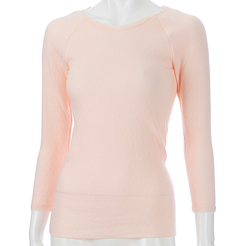 風のシンフォニー ウェーブキルト8分袖インナー M／L - 画像1