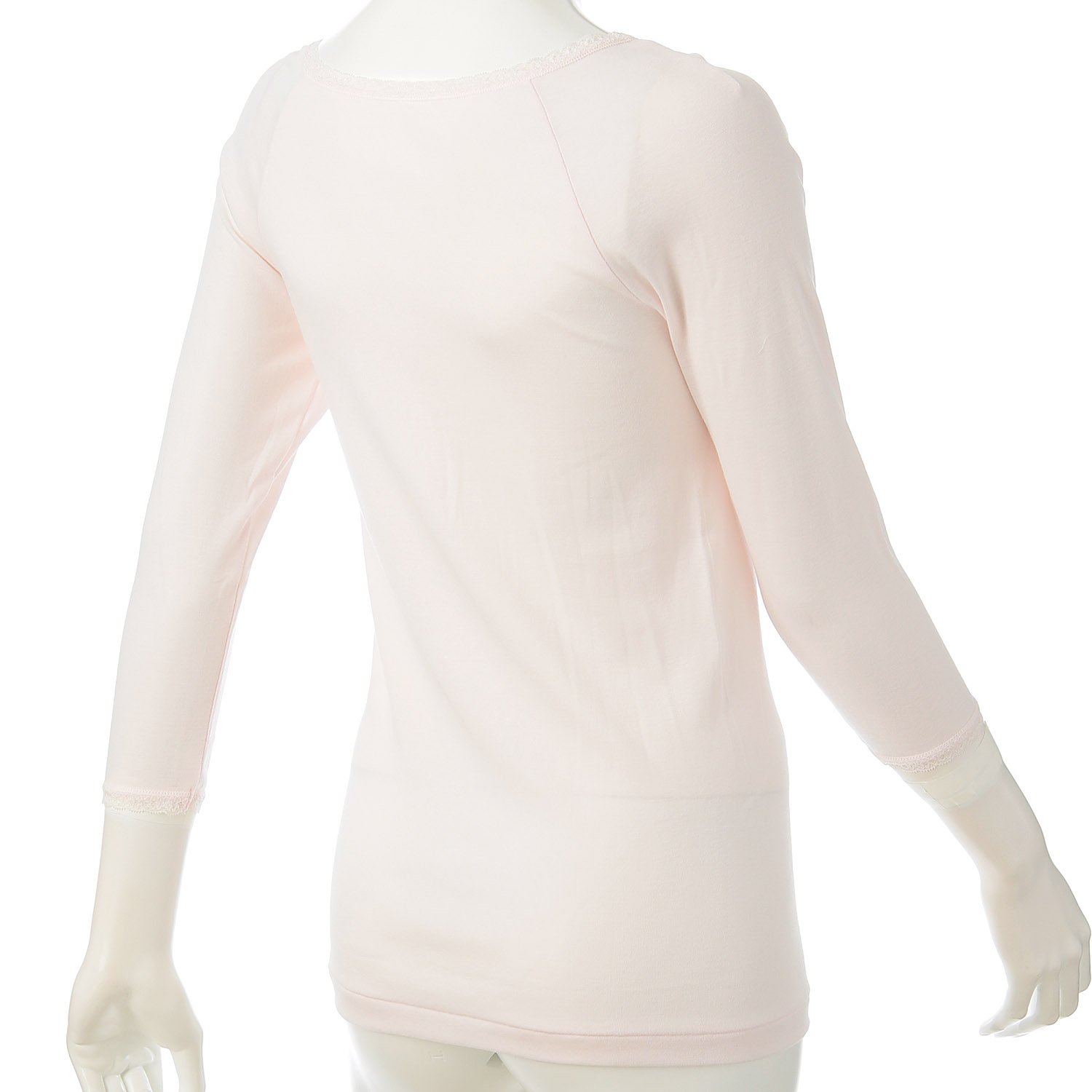 贅沢ピマ綿7分袖シャツM／L - 画像3