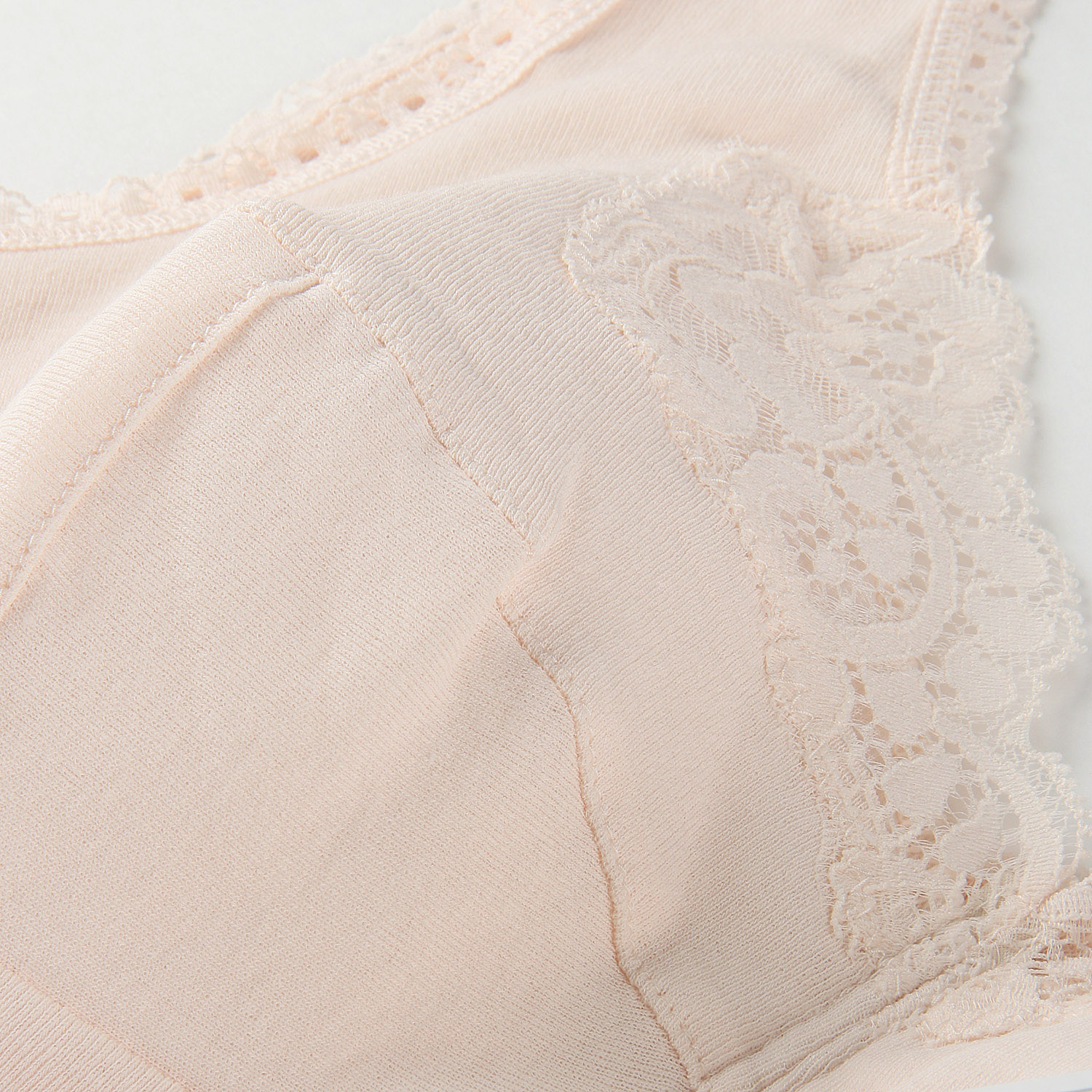 アサメリー ラン型ブラ付きレースキャミソール A75 - 画像4