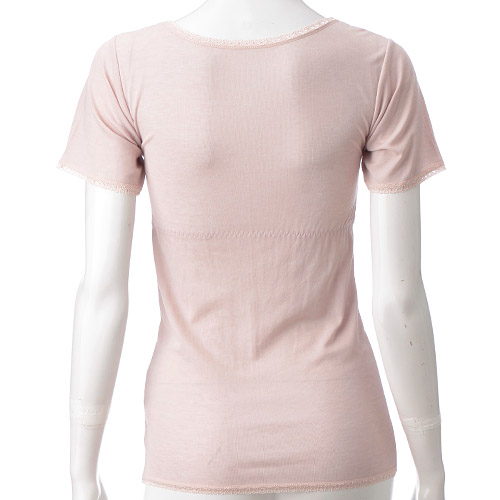 風のシンフォニー カップ付3分袖インナー - 画像3