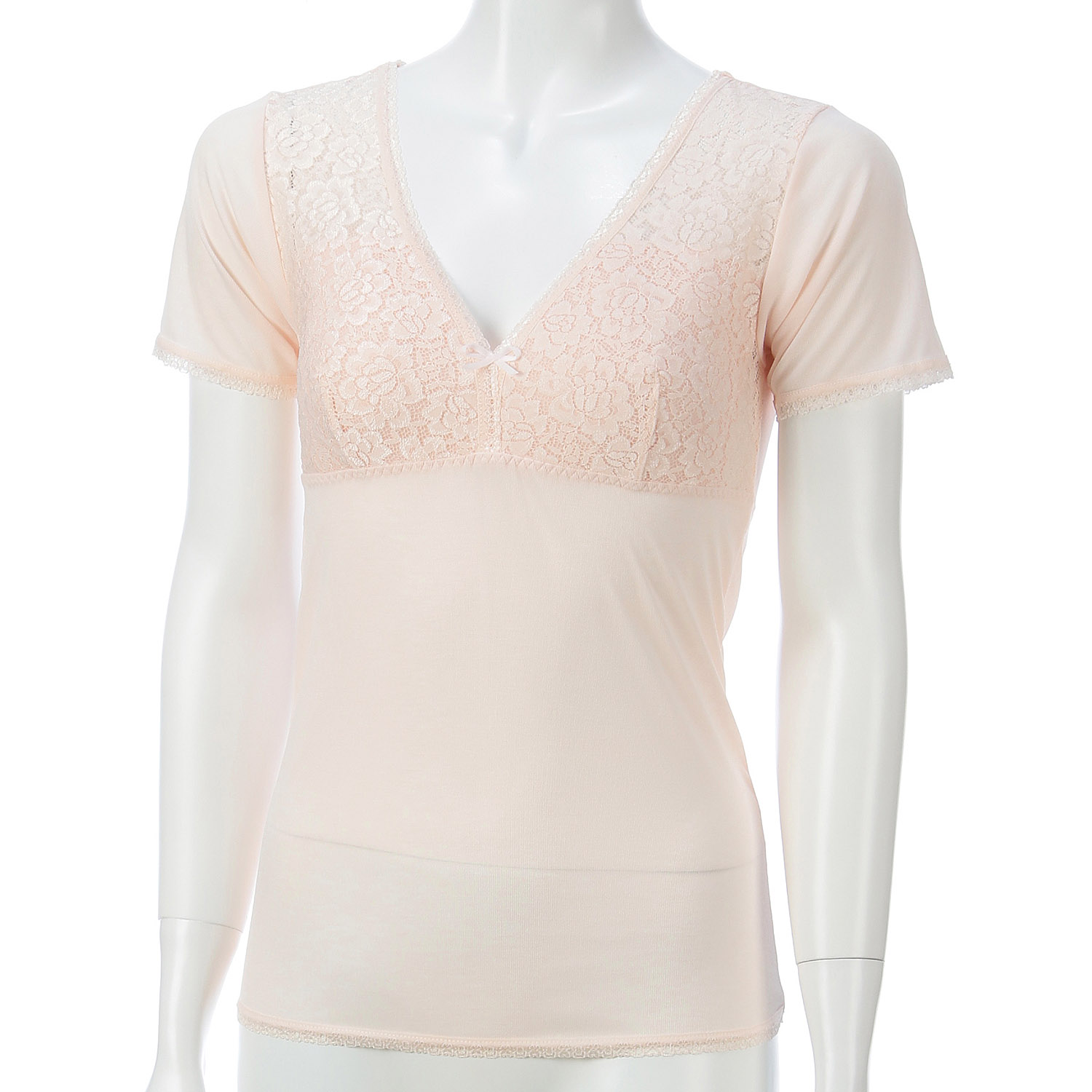 風のシンフォニー カップ付3分袖インナー - 画像9