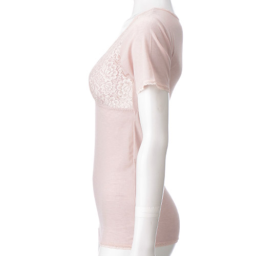 風のシンフォニー カップ付3分袖インナー LL - 画像2