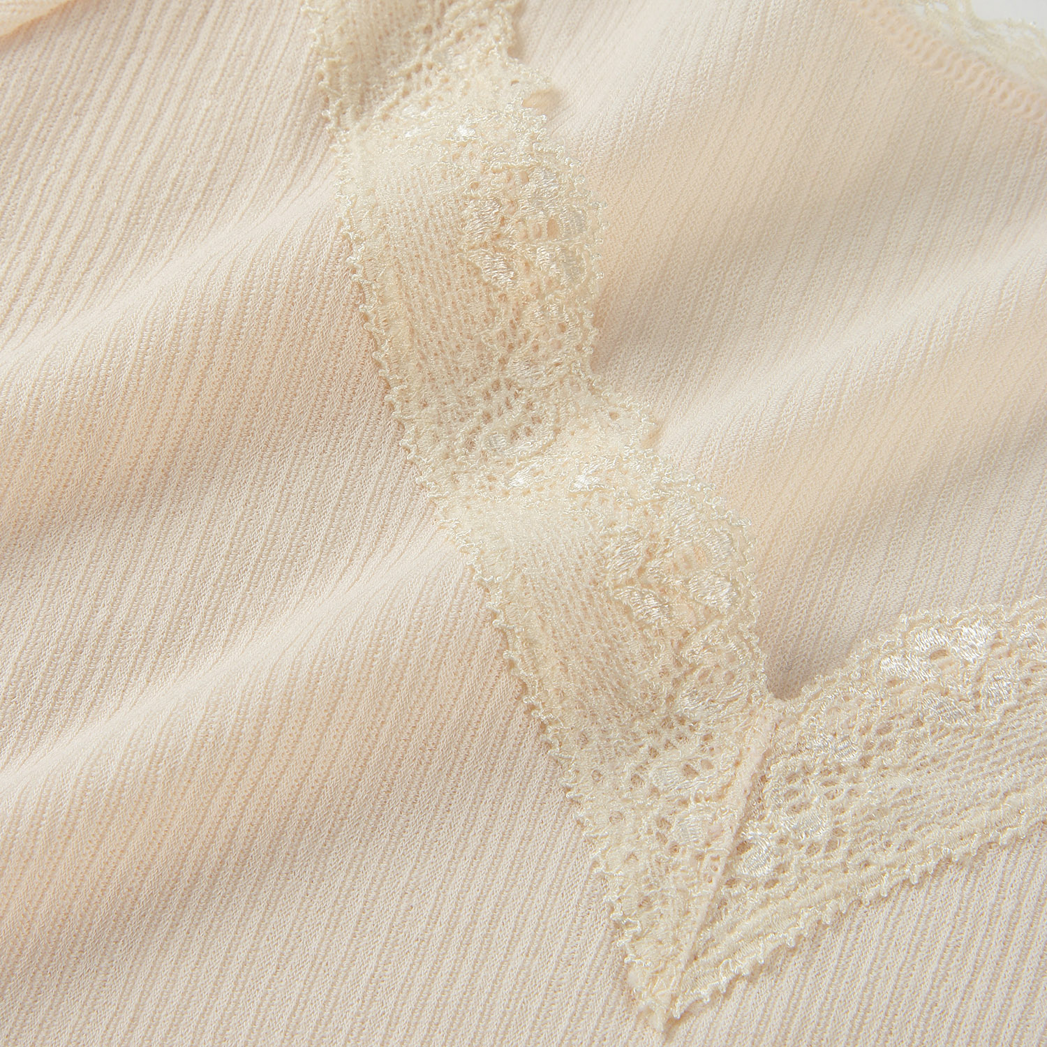 ジョワイユ 綿さらさらインナー 3分袖 - 画像3