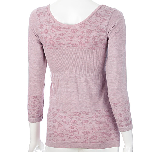 ドレスインナー カップ付8分袖M - 画像4