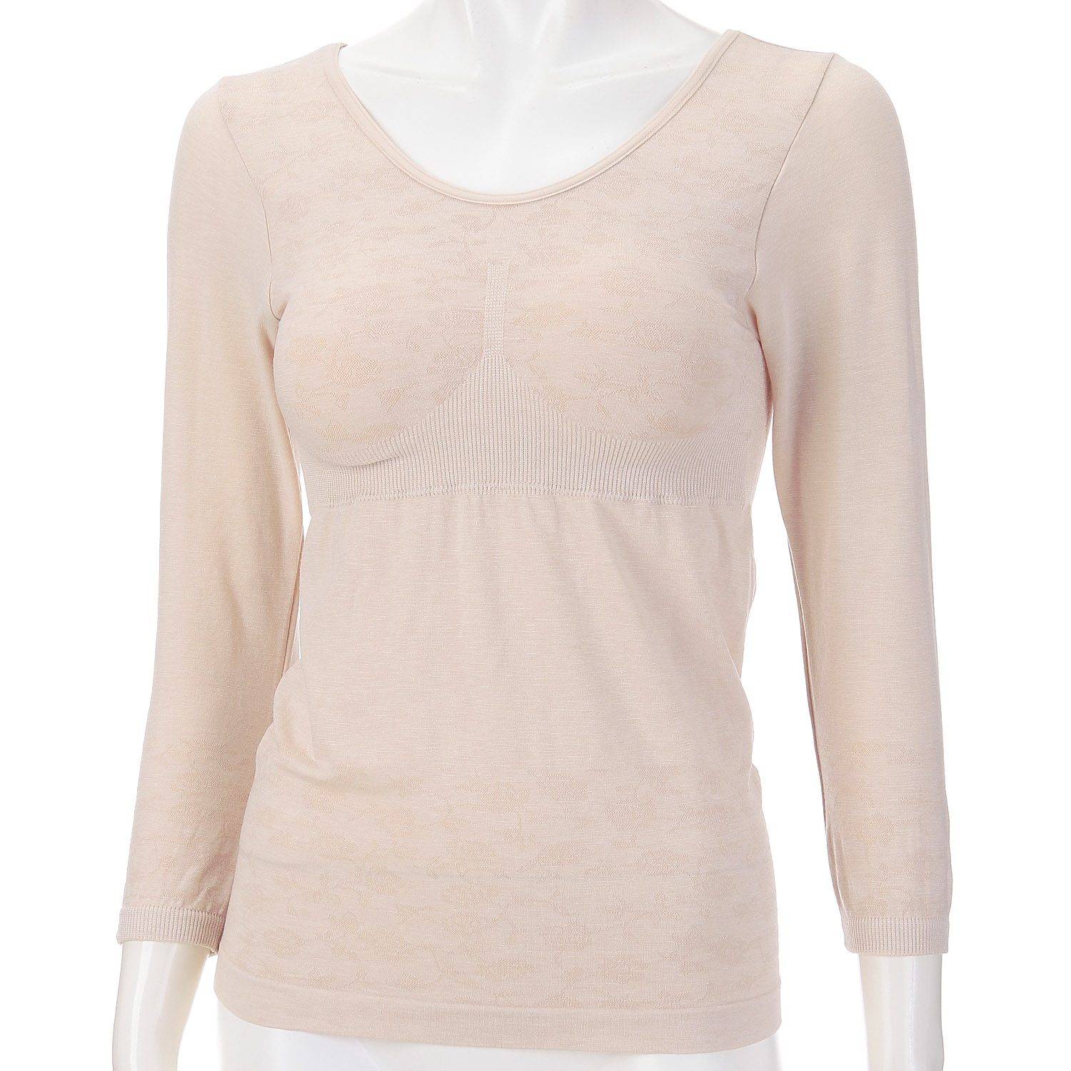 ドレスインナー カップ付8分袖M