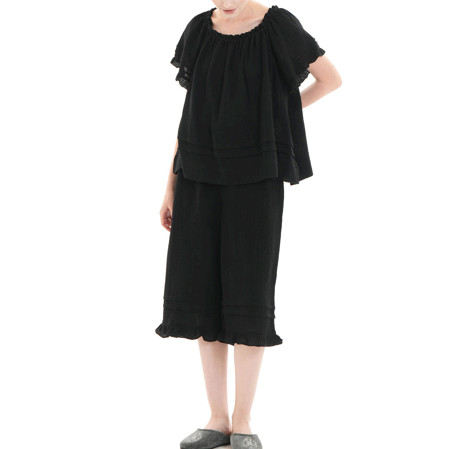 Narue シュークリームガーゼ（R）ライトセットアップ - 画像11