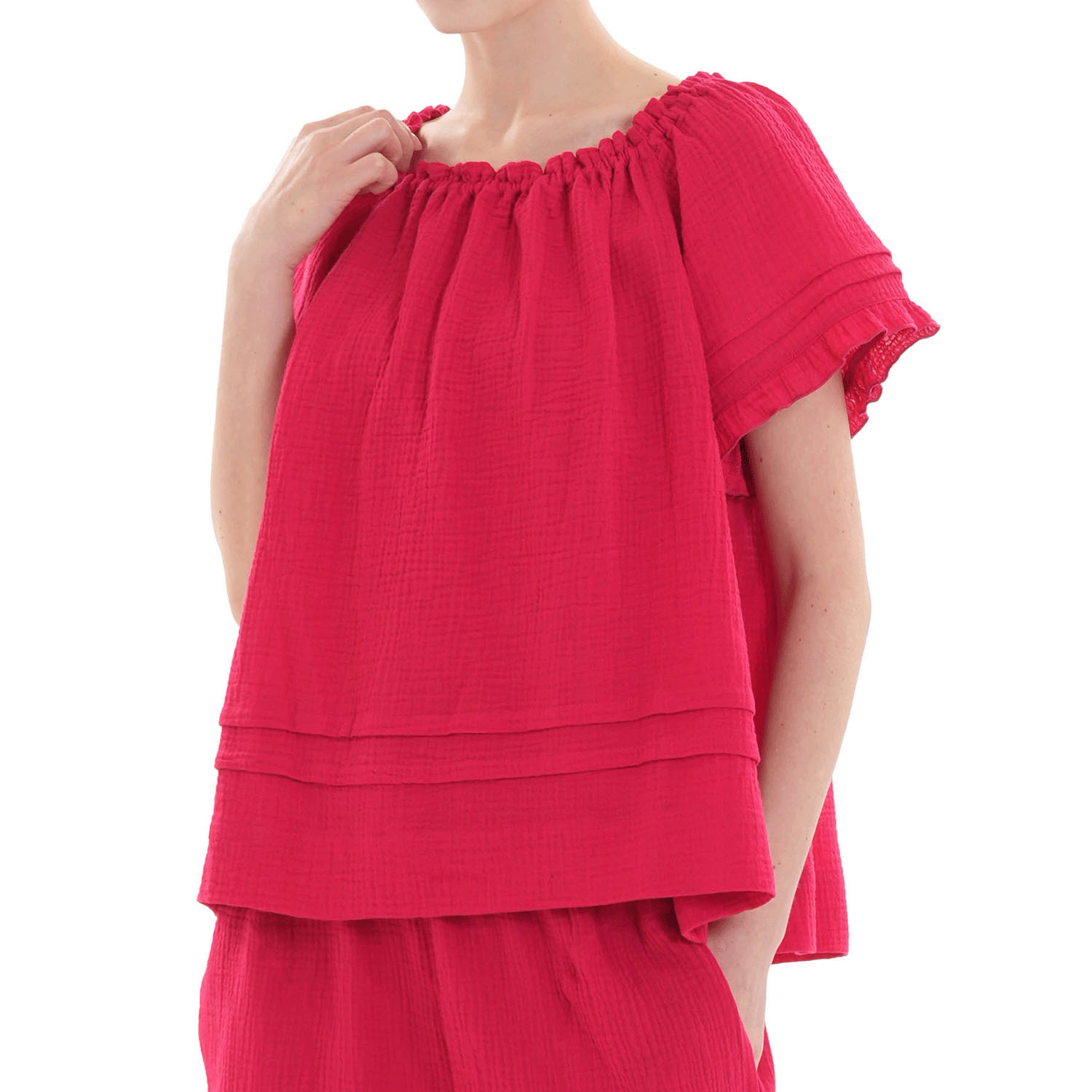 Narue シュークリームガーゼ（R）ライトセットアップ - 画像17